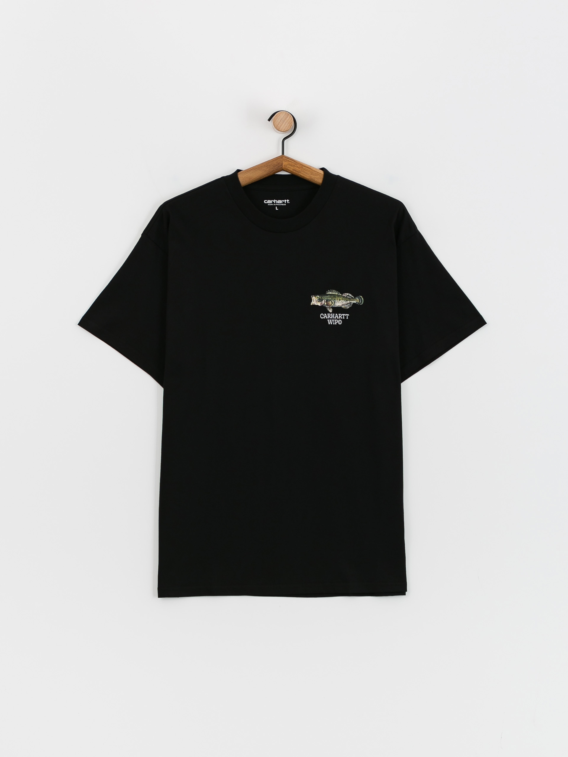 Tričko Carhartt WIP Fish (black)