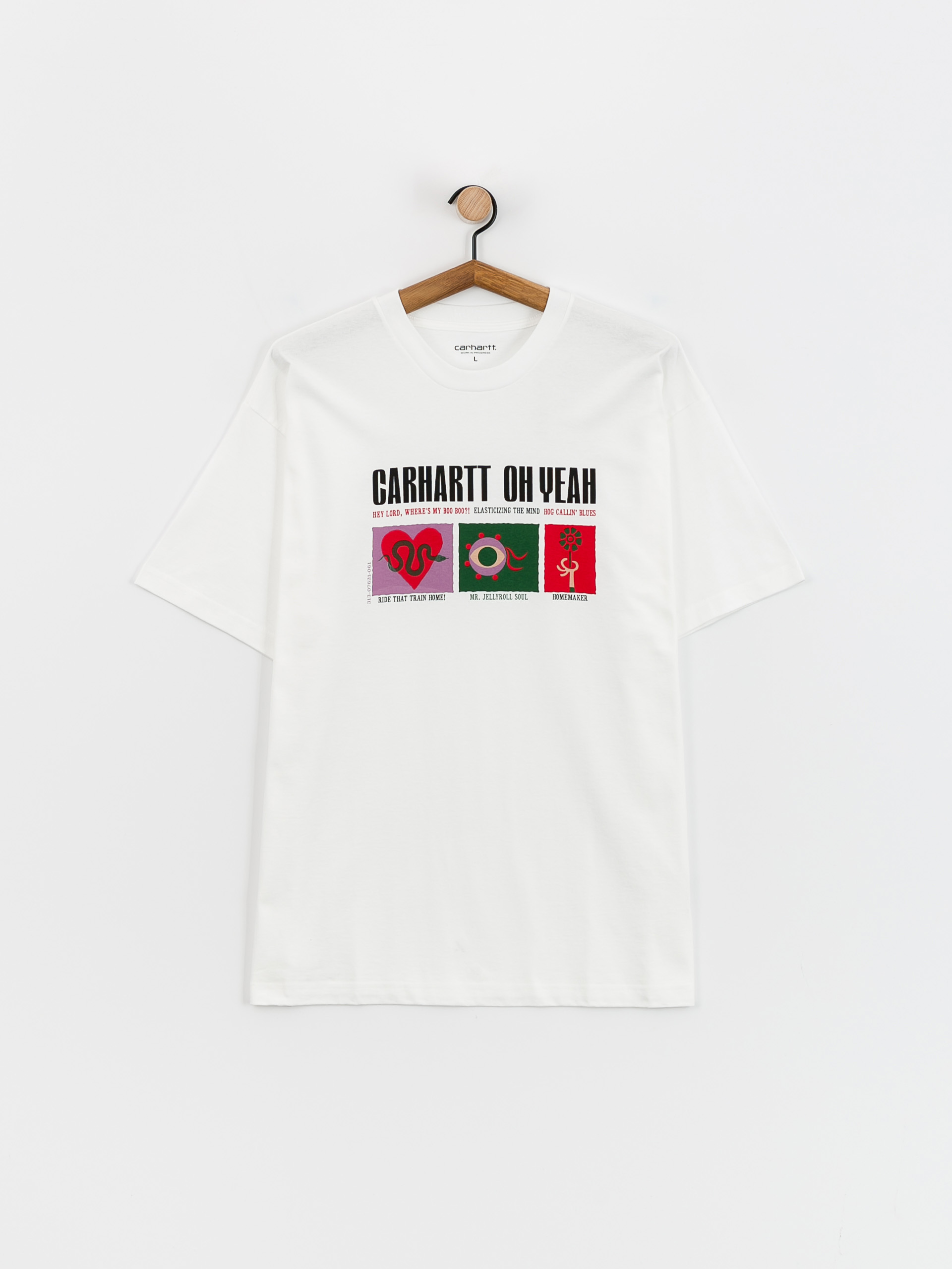 Tričko Carhartt WIP Oh Yeah (white)