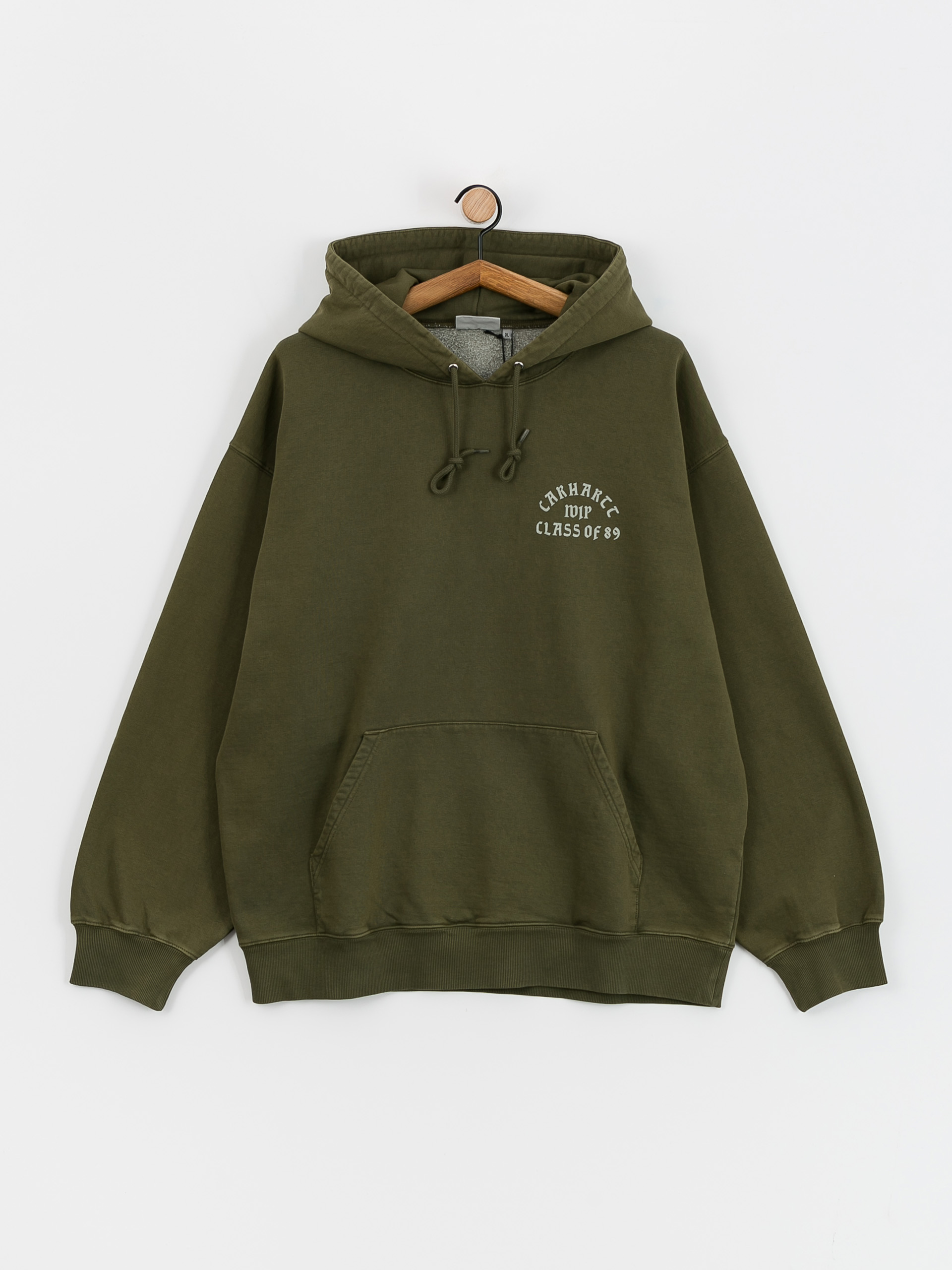 Mikina s kapucí Carhartt WIP Class of 89 HD (dundee/white)