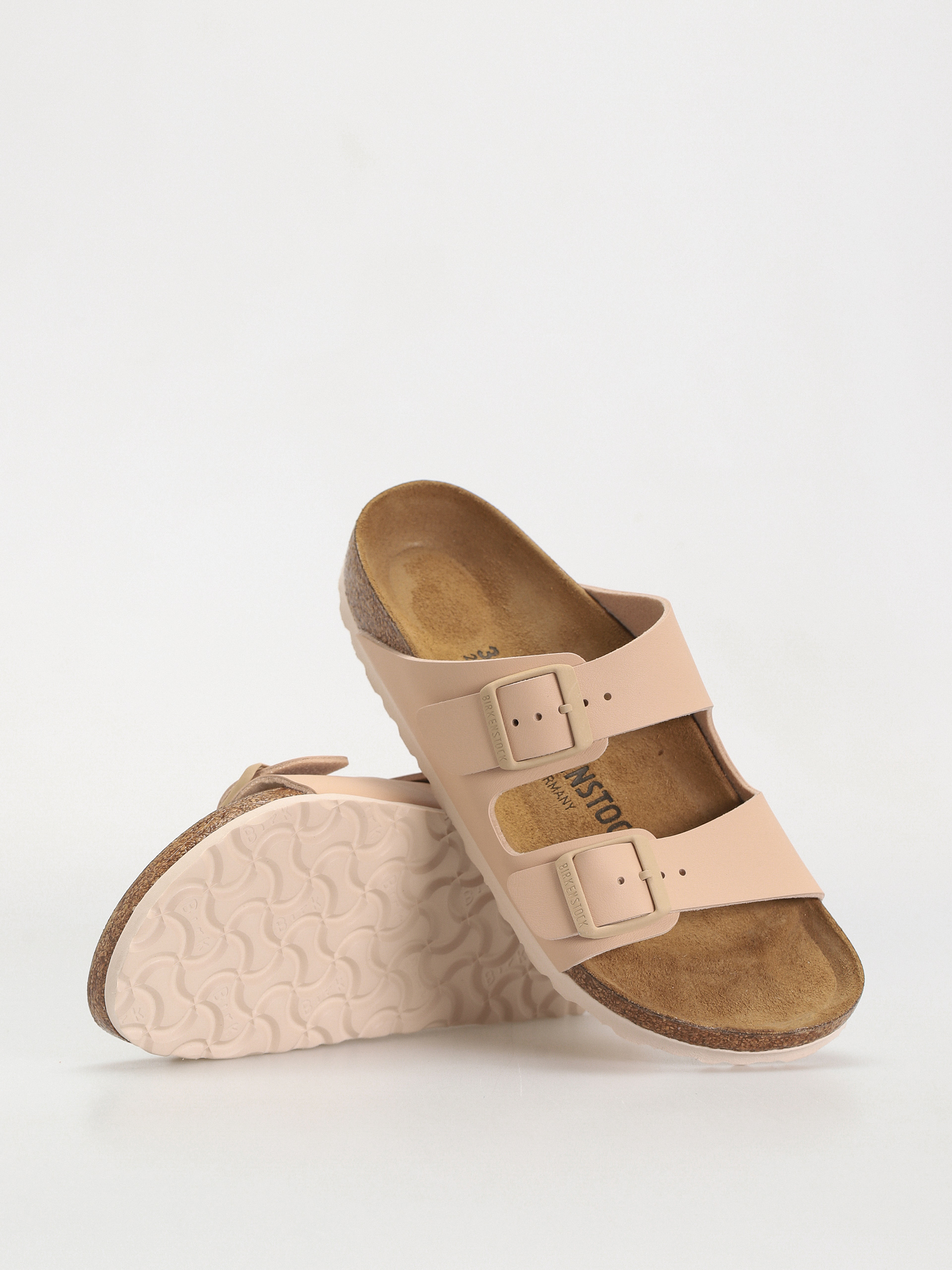 Plážovky Birkenstock Arizona Birko Flor Narrow Wmn (nude)