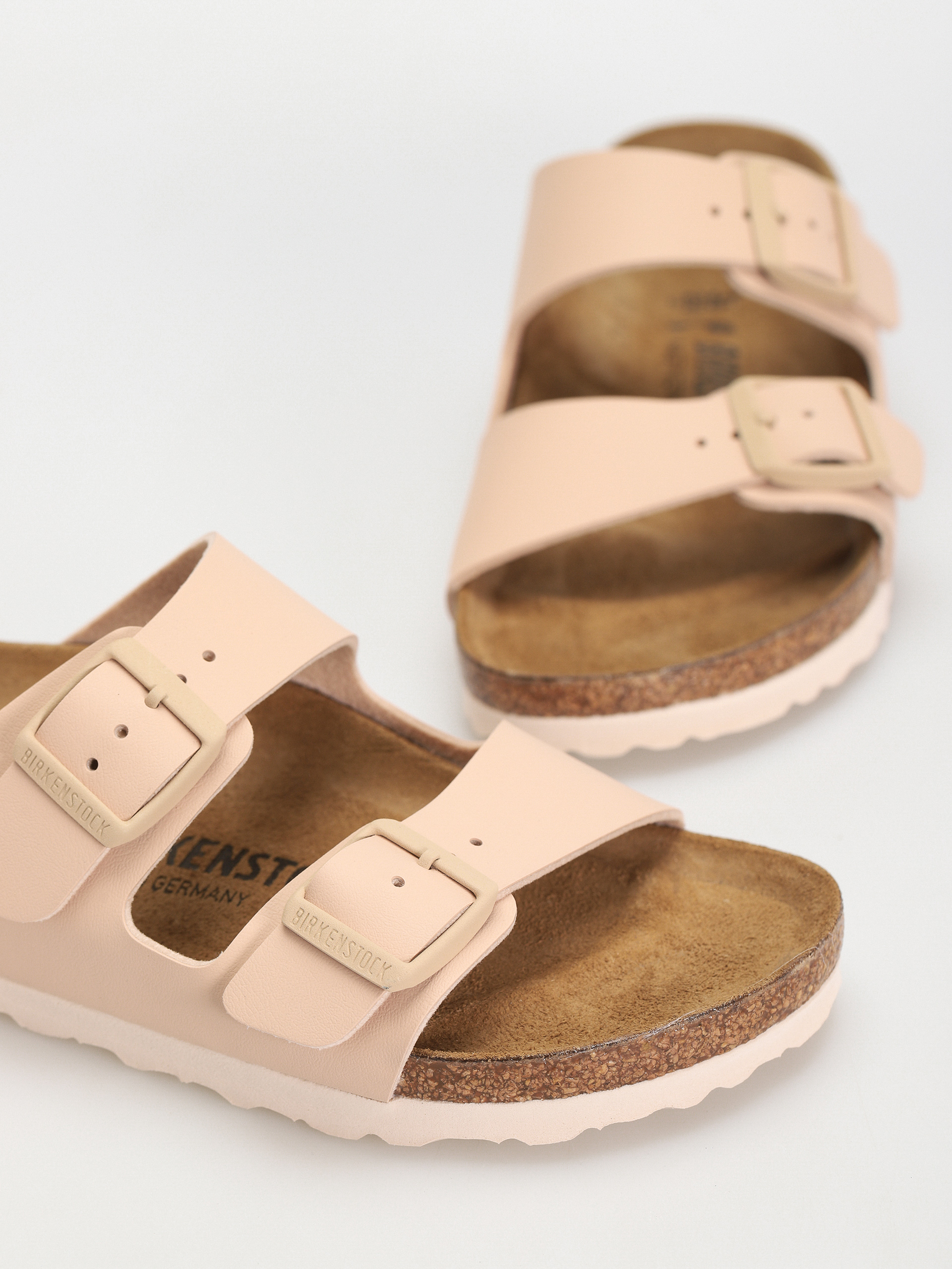 Plážovky Birkenstock Arizona Birko Flor Narrow Wmn (nude)