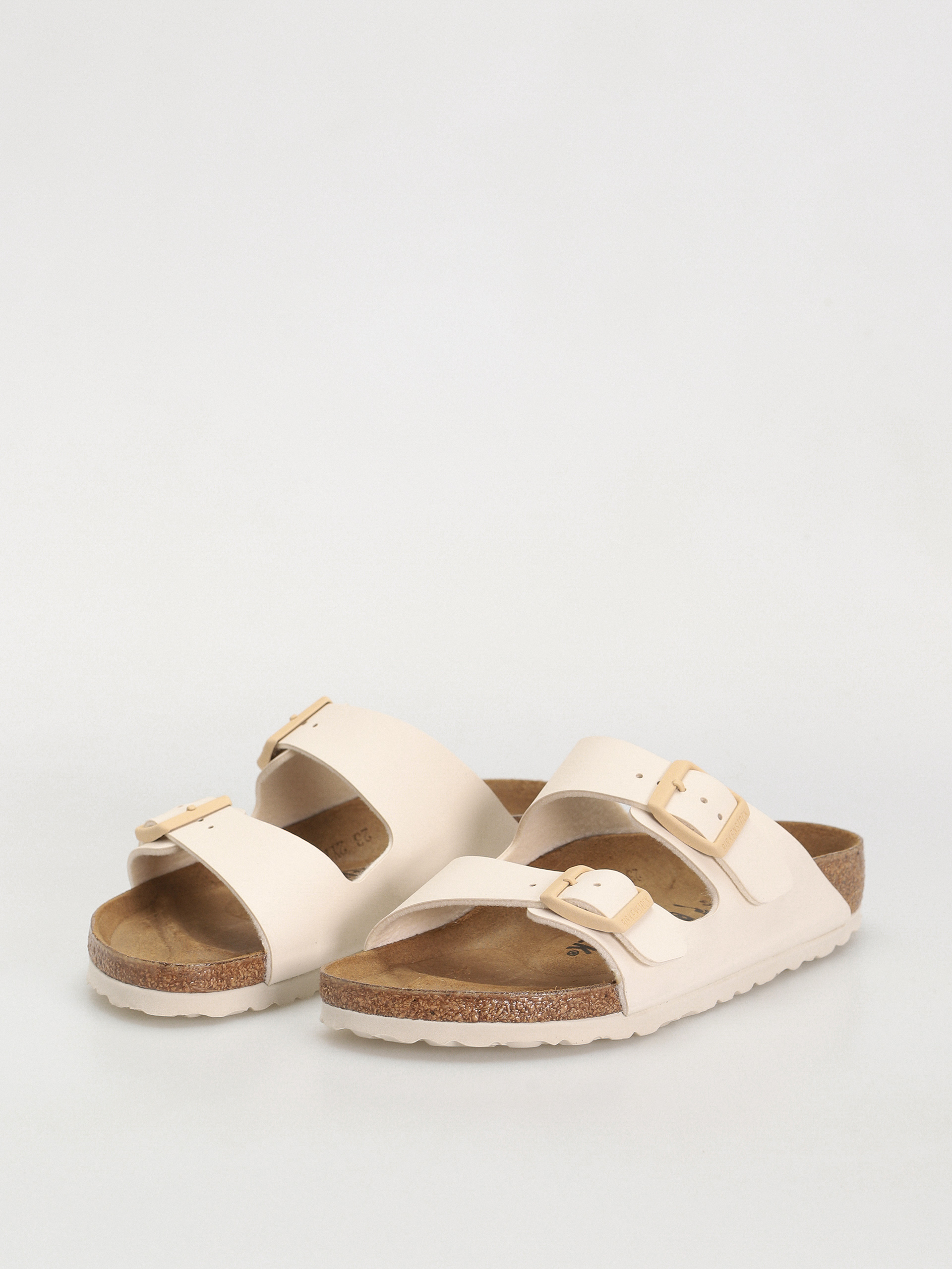Plážovky Birkenstock Arizona Birko Flor Narrow Wmn (eggshell)