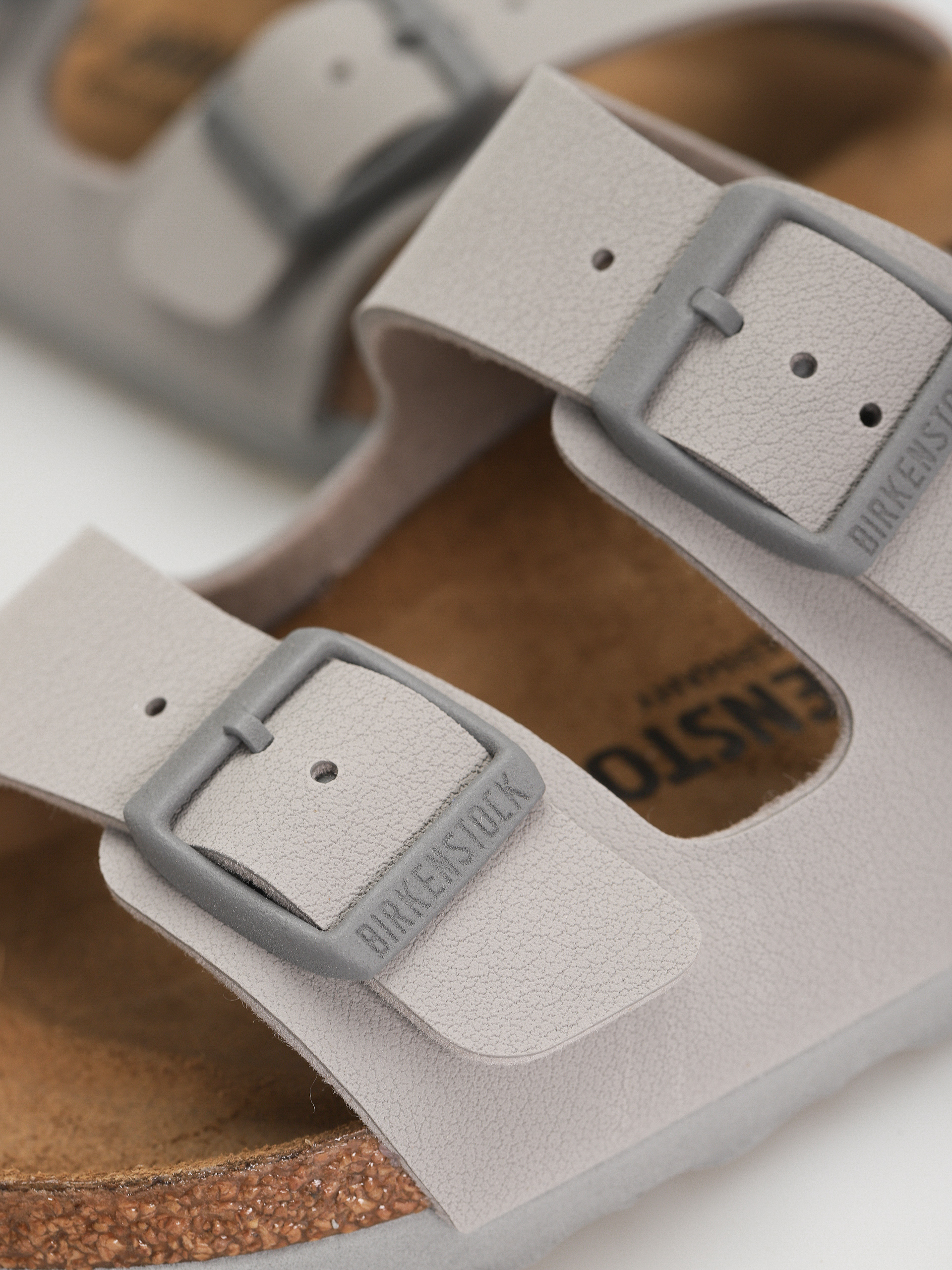 Plážovky Birkenstock Arizona Birko Flor Narrow Wmn (stone coin)