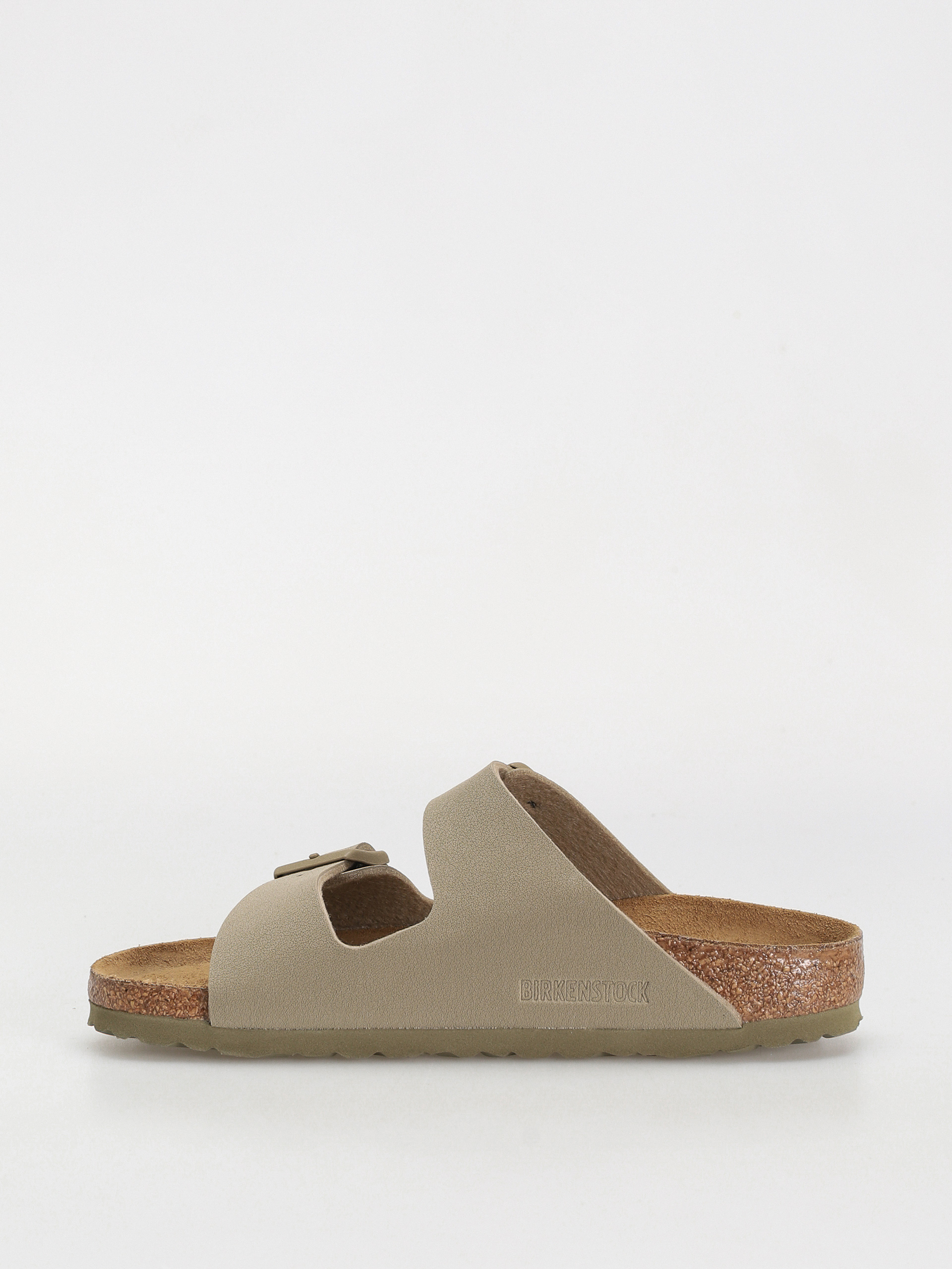 Plážovky Birkenstock Arizona Birko Flor Narrow Wmn (faded khaki)