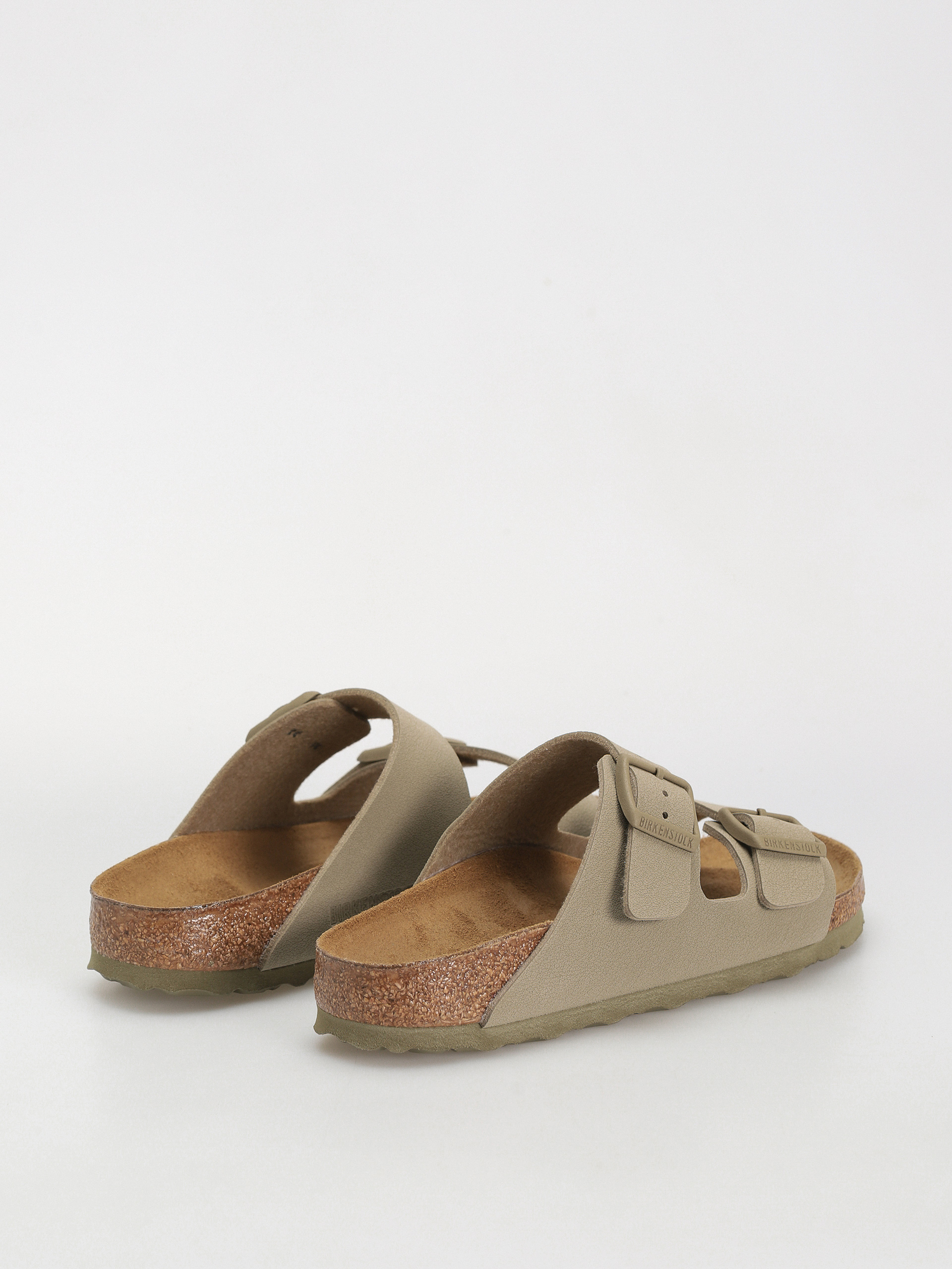 Plážovky Birkenstock Arizona Birko Flor Narrow Wmn (faded khaki)