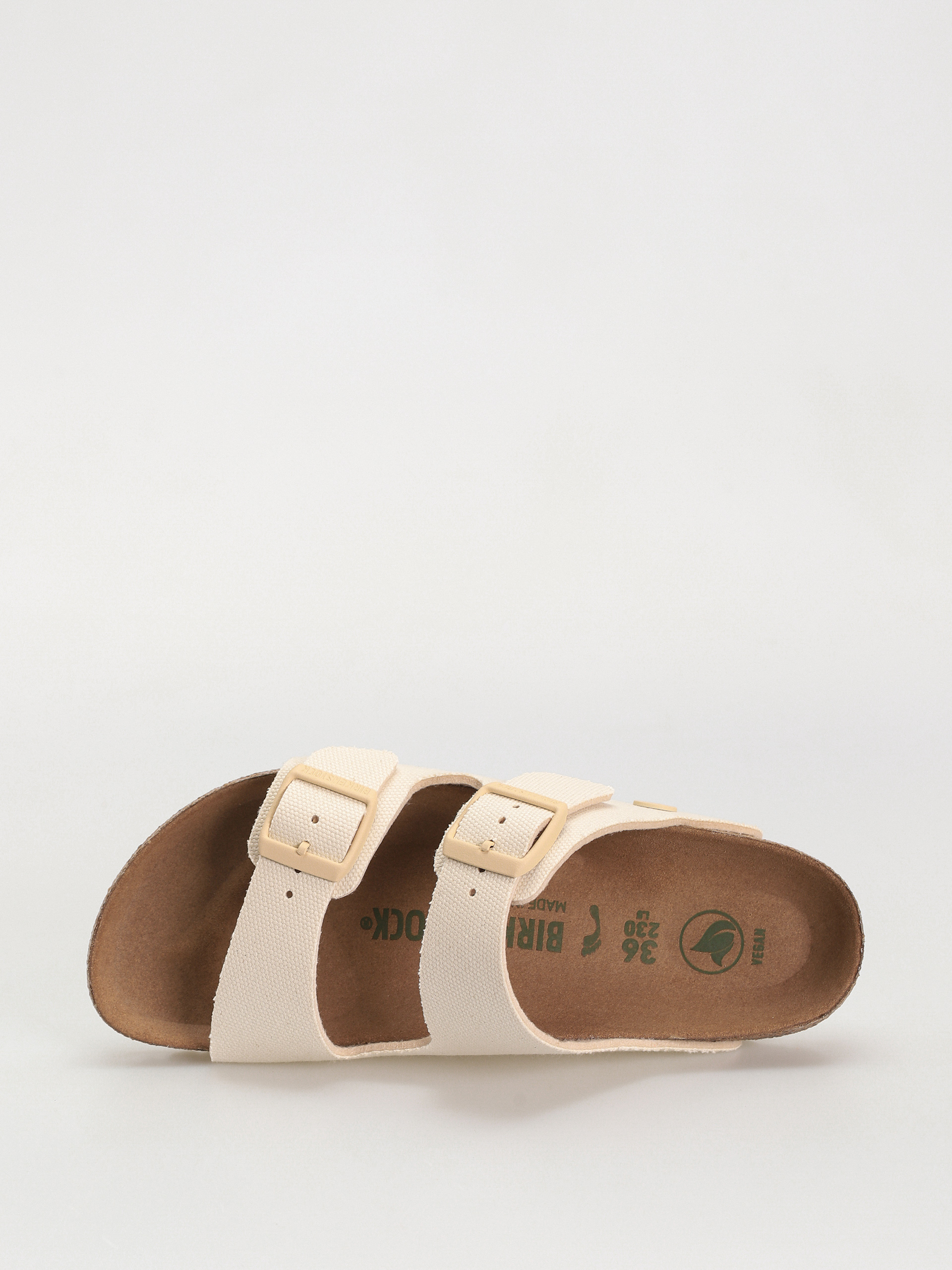 Plážovky Birkenstock Arizona Vegan Narrow Wmn (eggshell)