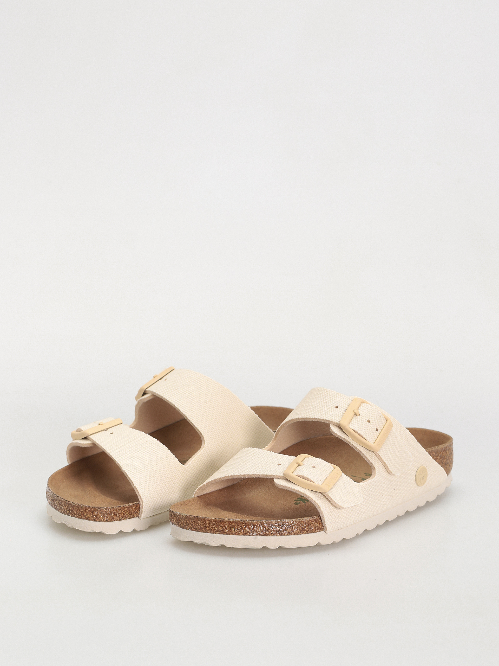 Plážovky Birkenstock Arizona Vegan Narrow Wmn (eggshell)