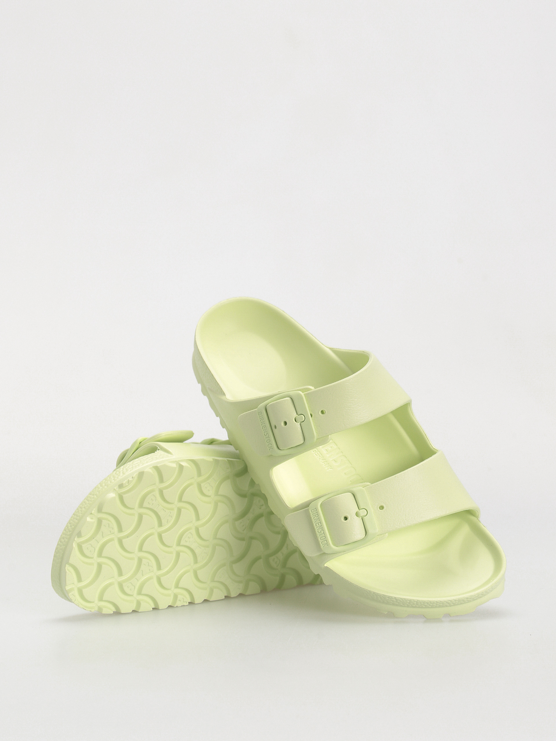 Plážovky Birkenstock Arizona Essentials EVA Narrow Wmn (faded lime)