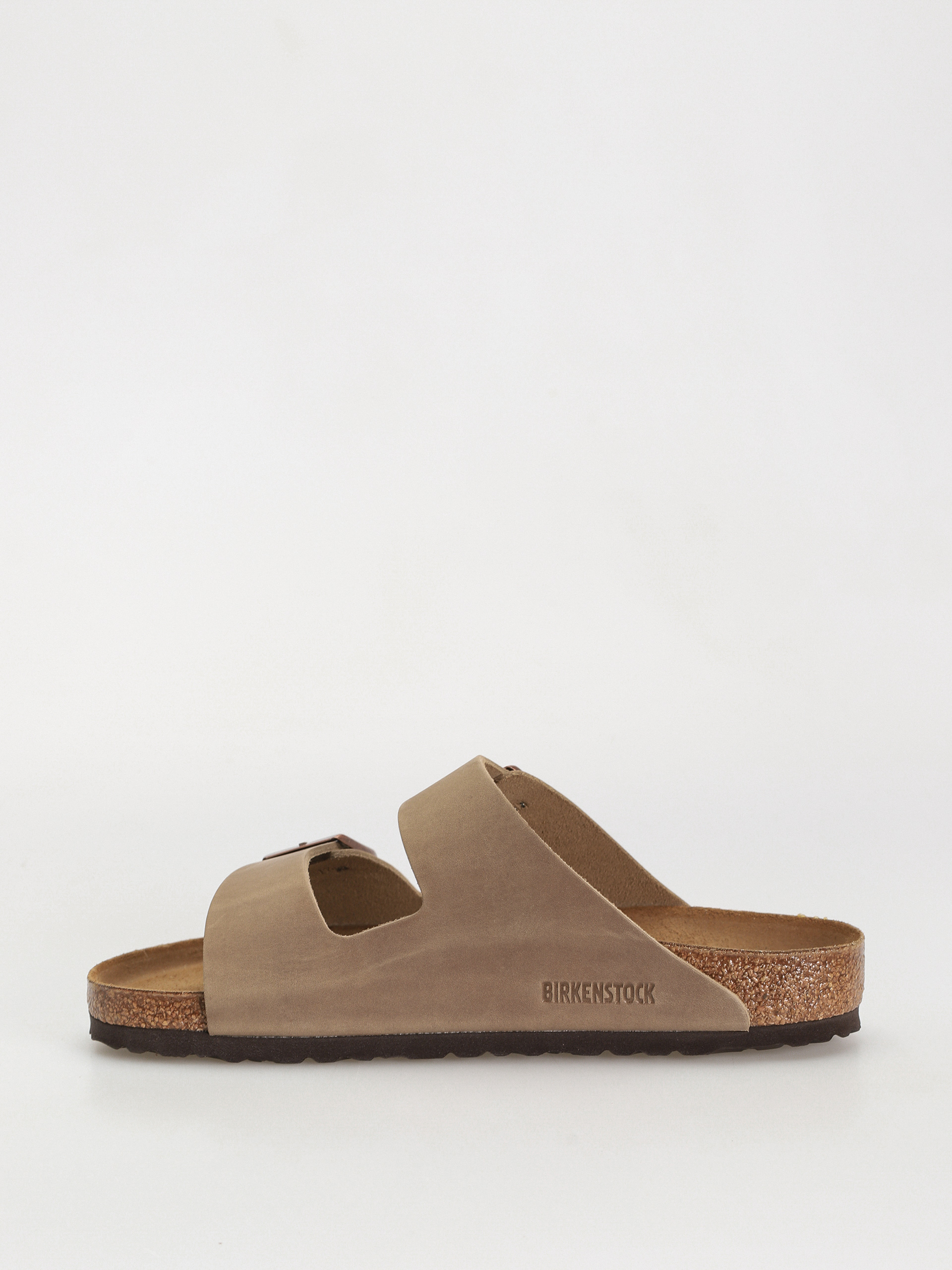 Plážovky Birkenstock Arizona Oiled Leather Regular (tobacco brown)