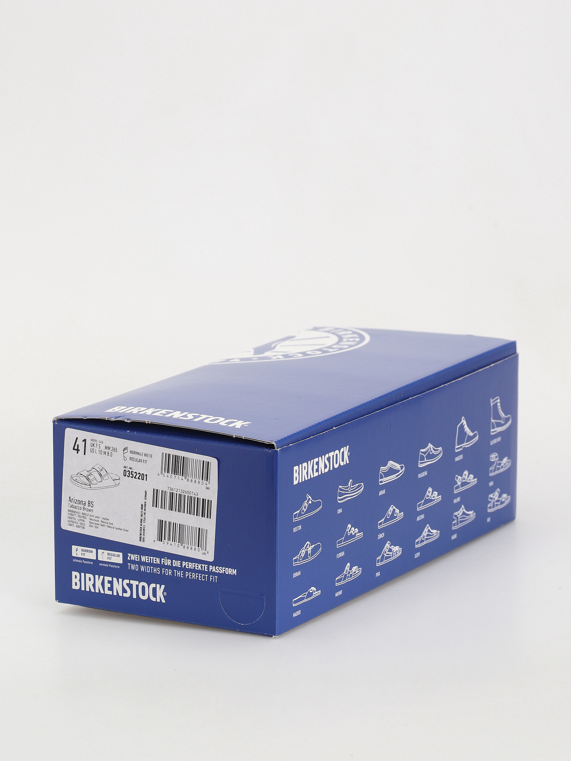 Plážovky Birkenstock Arizona Oiled Leather Regular (tobacco brown)