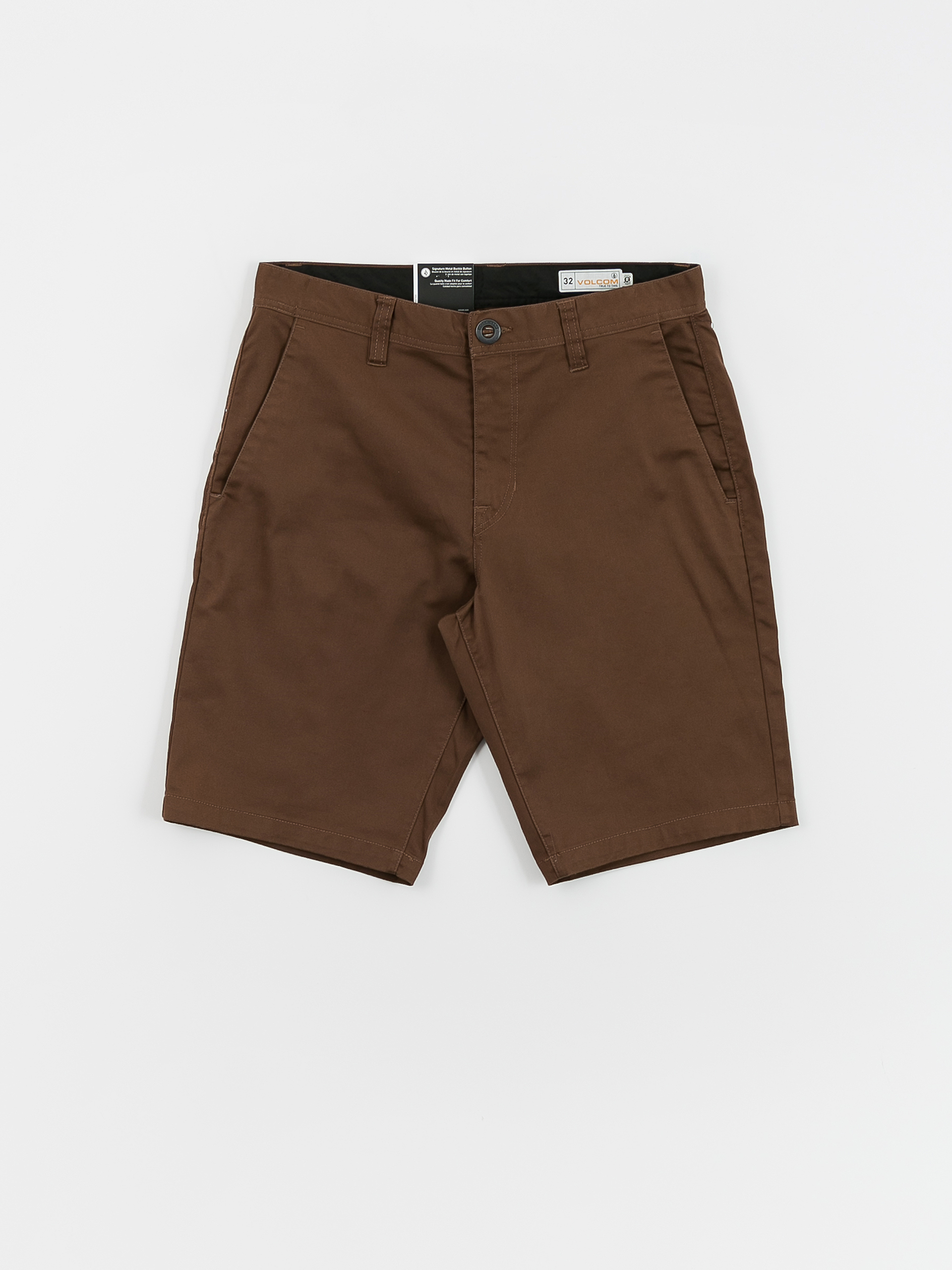 Kraťasy Volcom Frckn Mdn Strch 21 (dark earth)