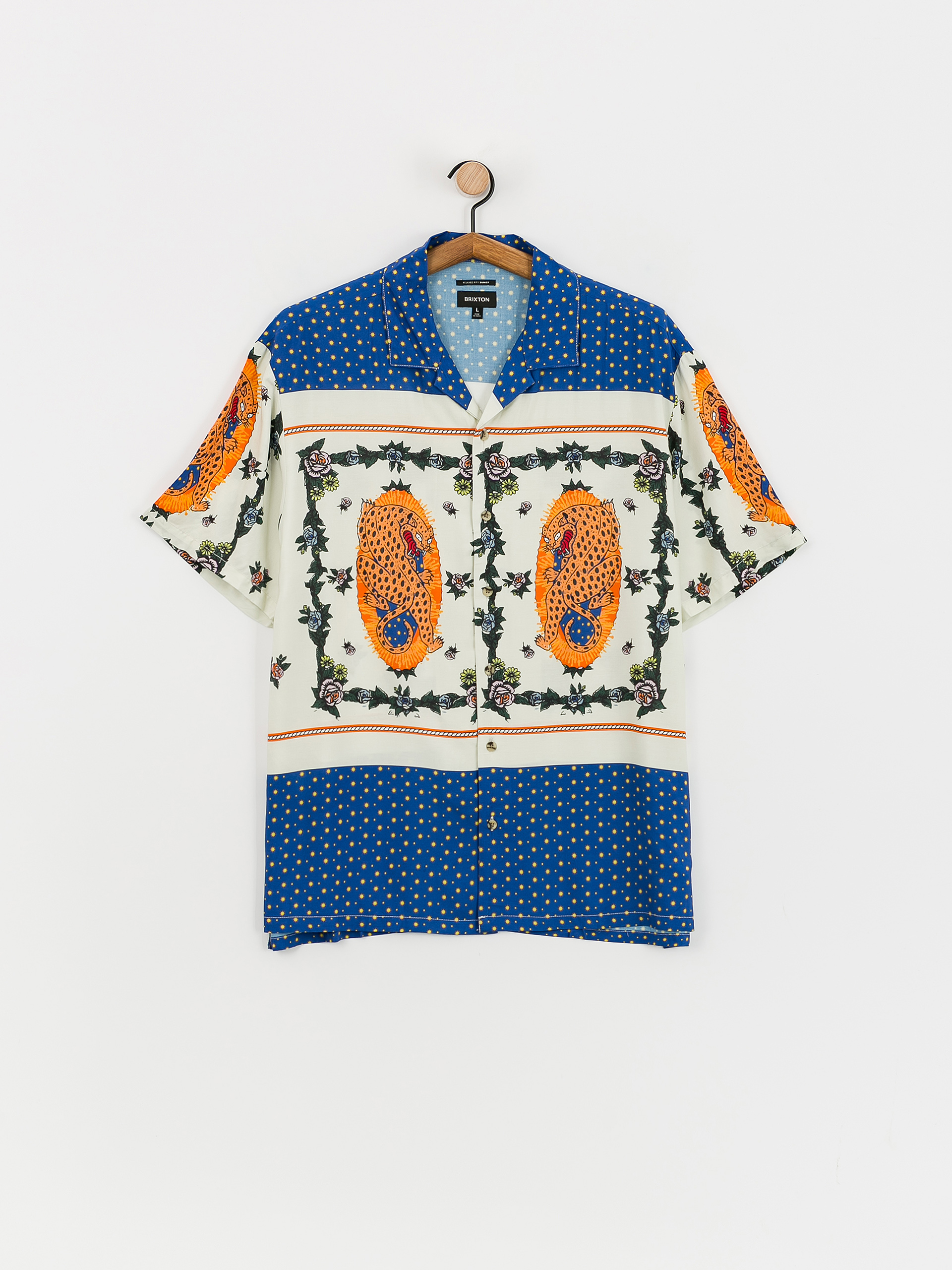 Košile Brixton Bunker R Fiesta (mexico city jaguar)