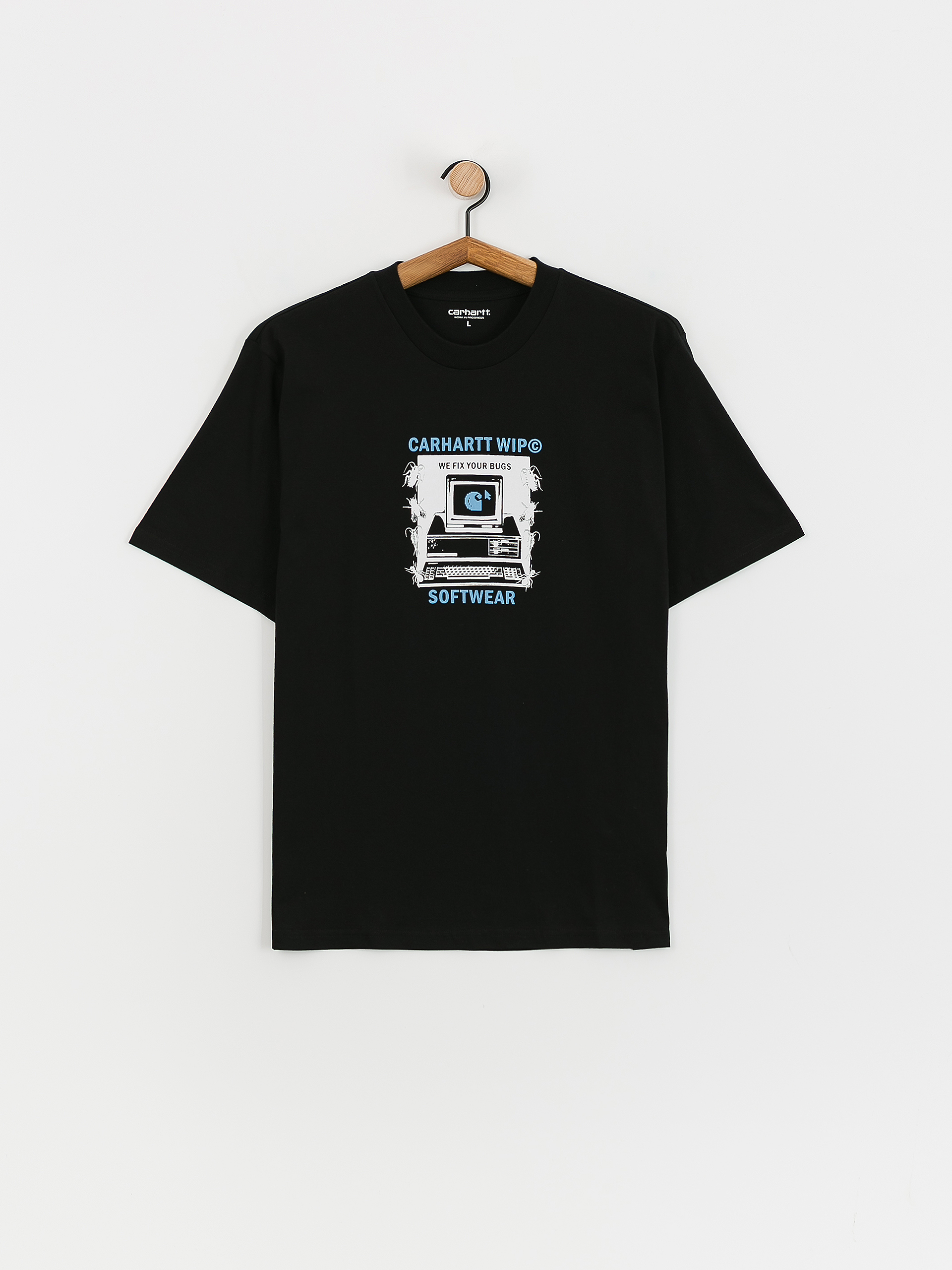 Tričko Carhartt WIP Fixed Bugs (black)