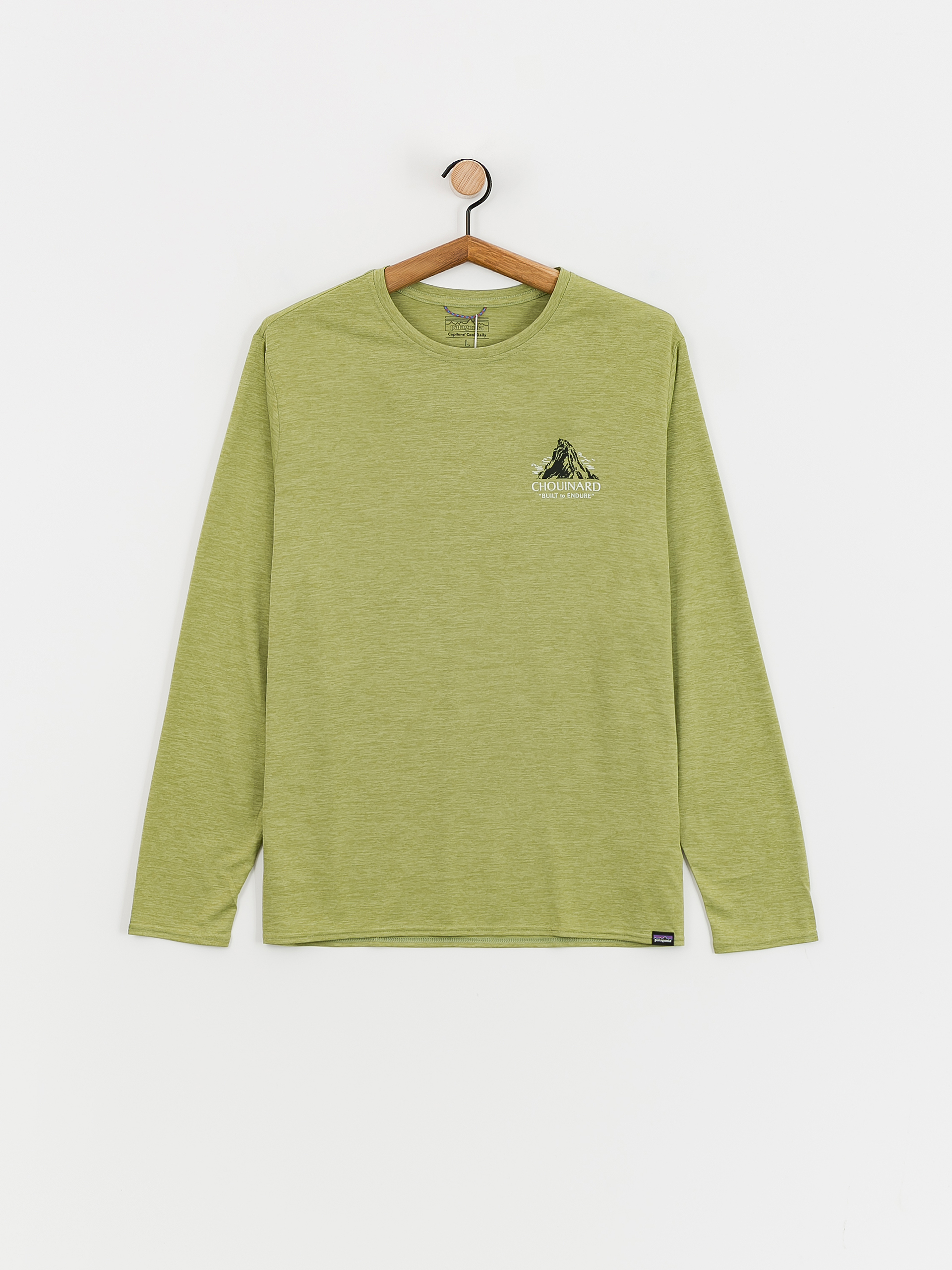Triko Patagonia Cap Cool Daily Graphic (chouinard crest buckhorn green x-dye)