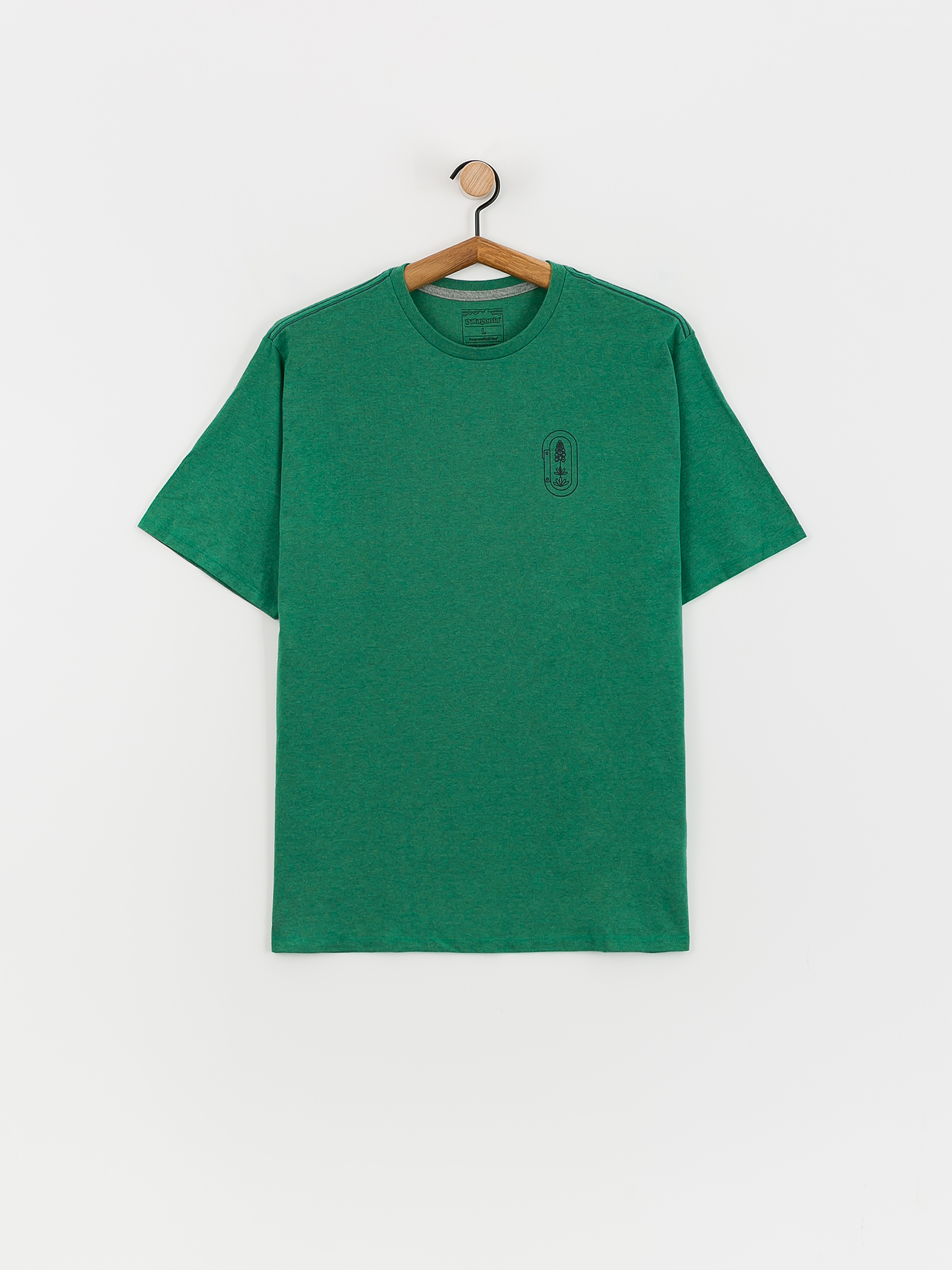 Tričko Patagonia Clean Climb Trade Responsibili (clean climb bloom gather green)