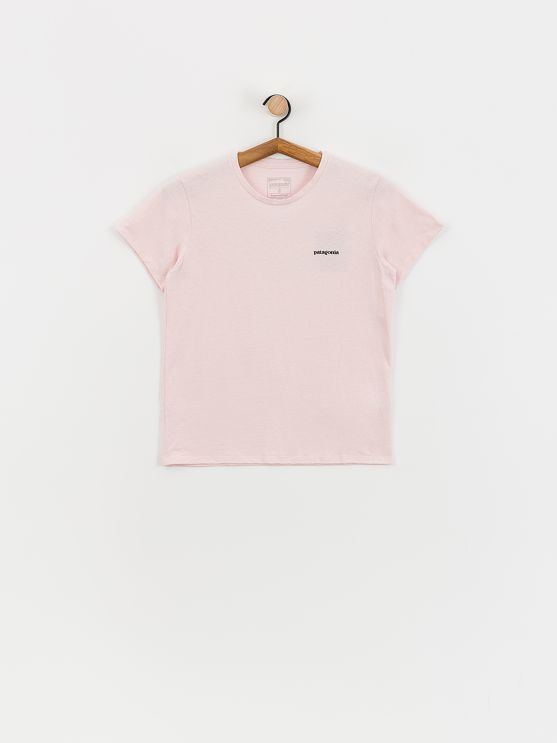Tričko Patagonia P-6 Logo Responsibili Wmn (p-6 outline whisker pink)