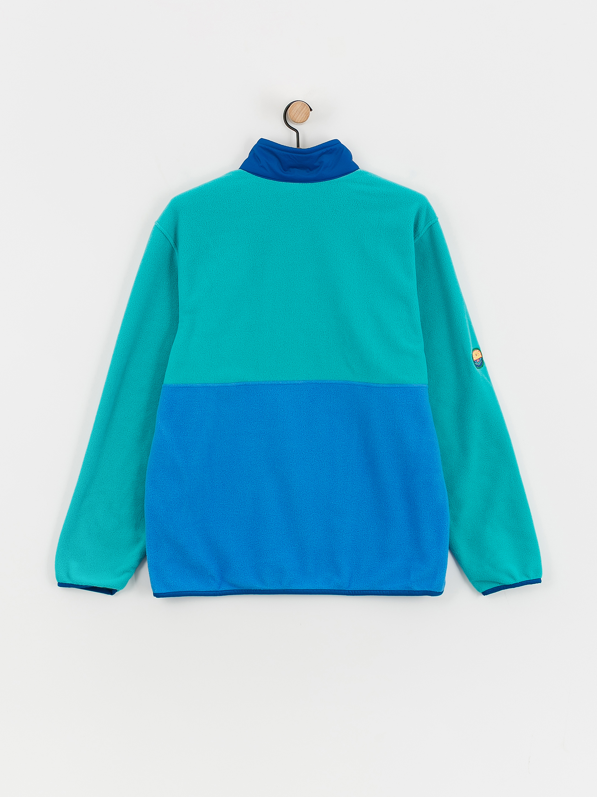 Pánský Fleecová mikina Patagonia Microdini 1/2 Zip (vessel blue)