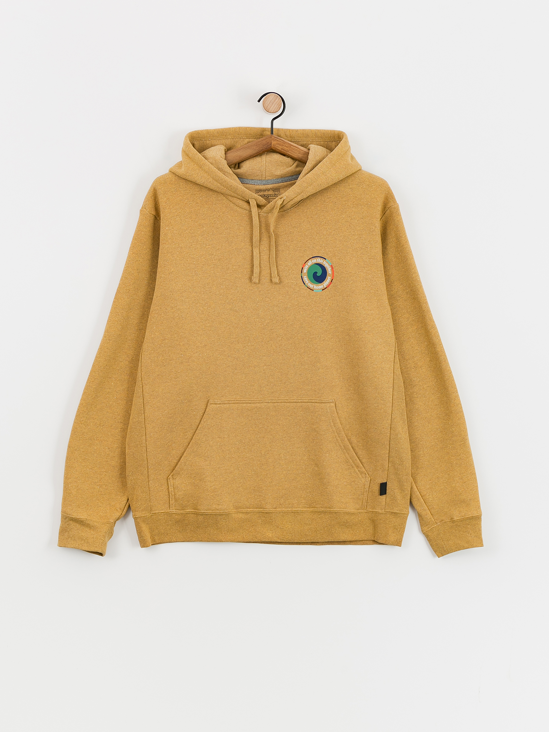 Mikina s kapucí Patagonia Unity Fitz Uprisal HD (pufferfish gold)