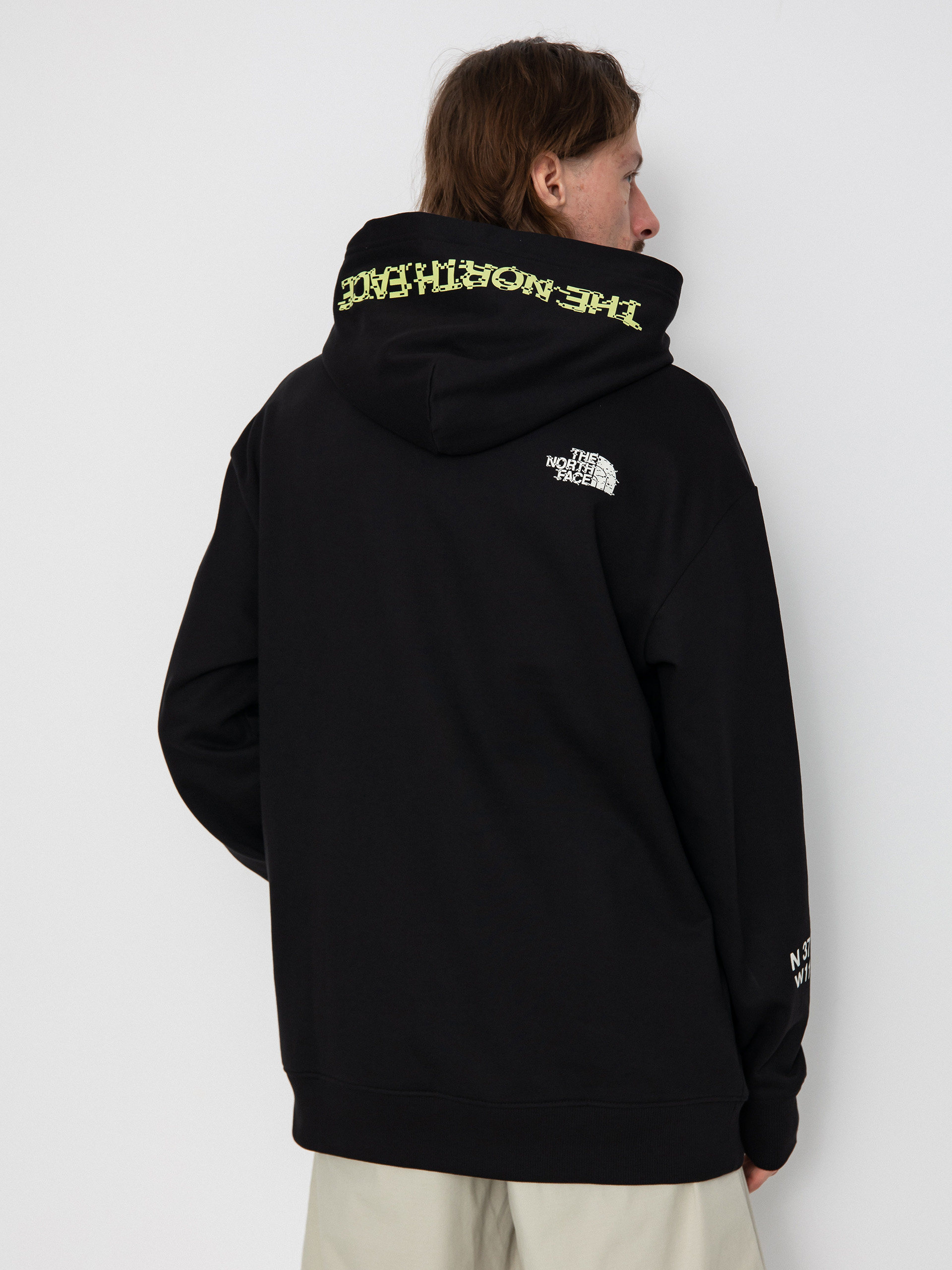 Mikina s kapucí The North Face Nse Graphic HD (tnf black)