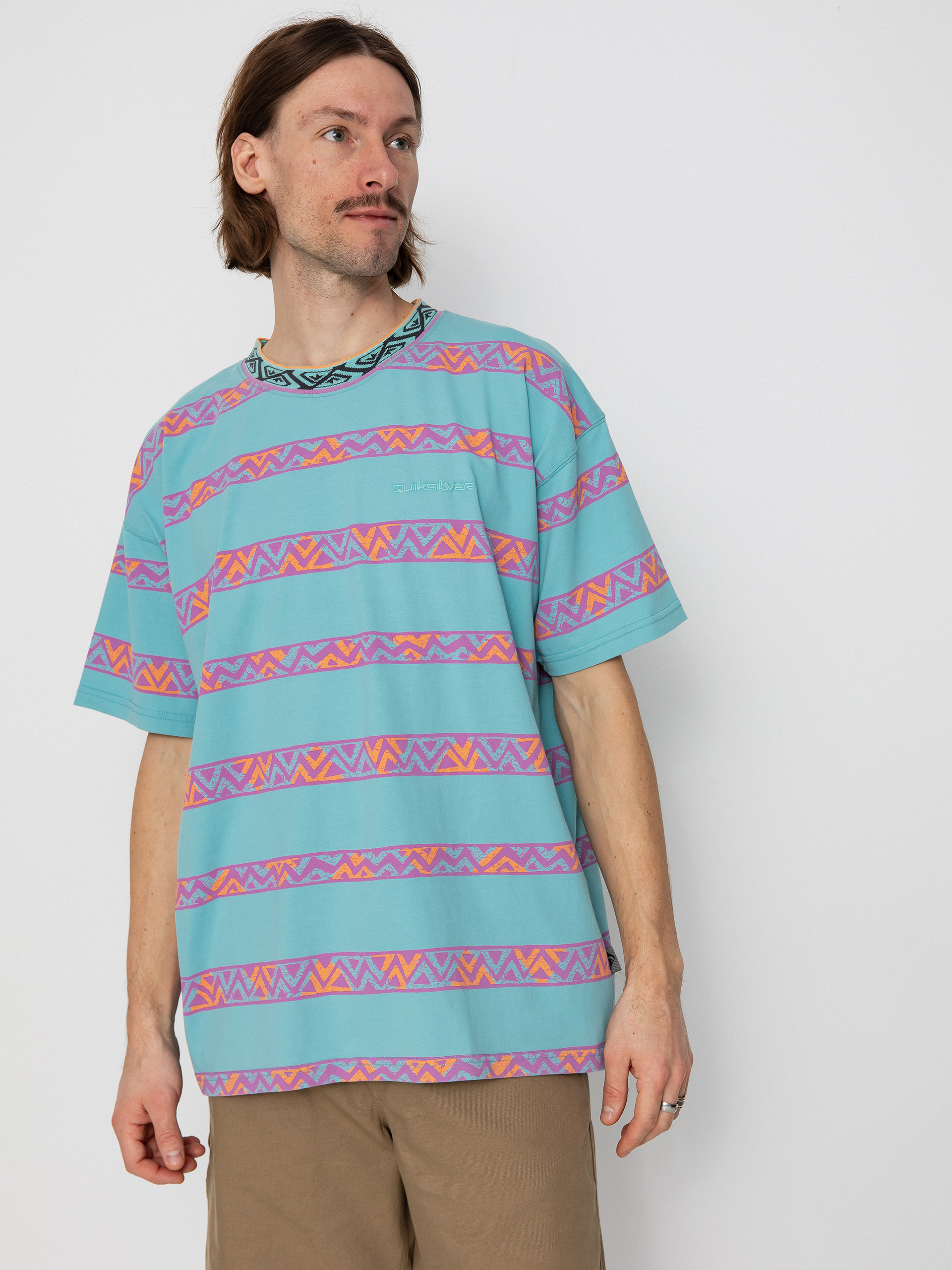 Tričko Quiksilver Take Us Back (marinheritagestrip64)