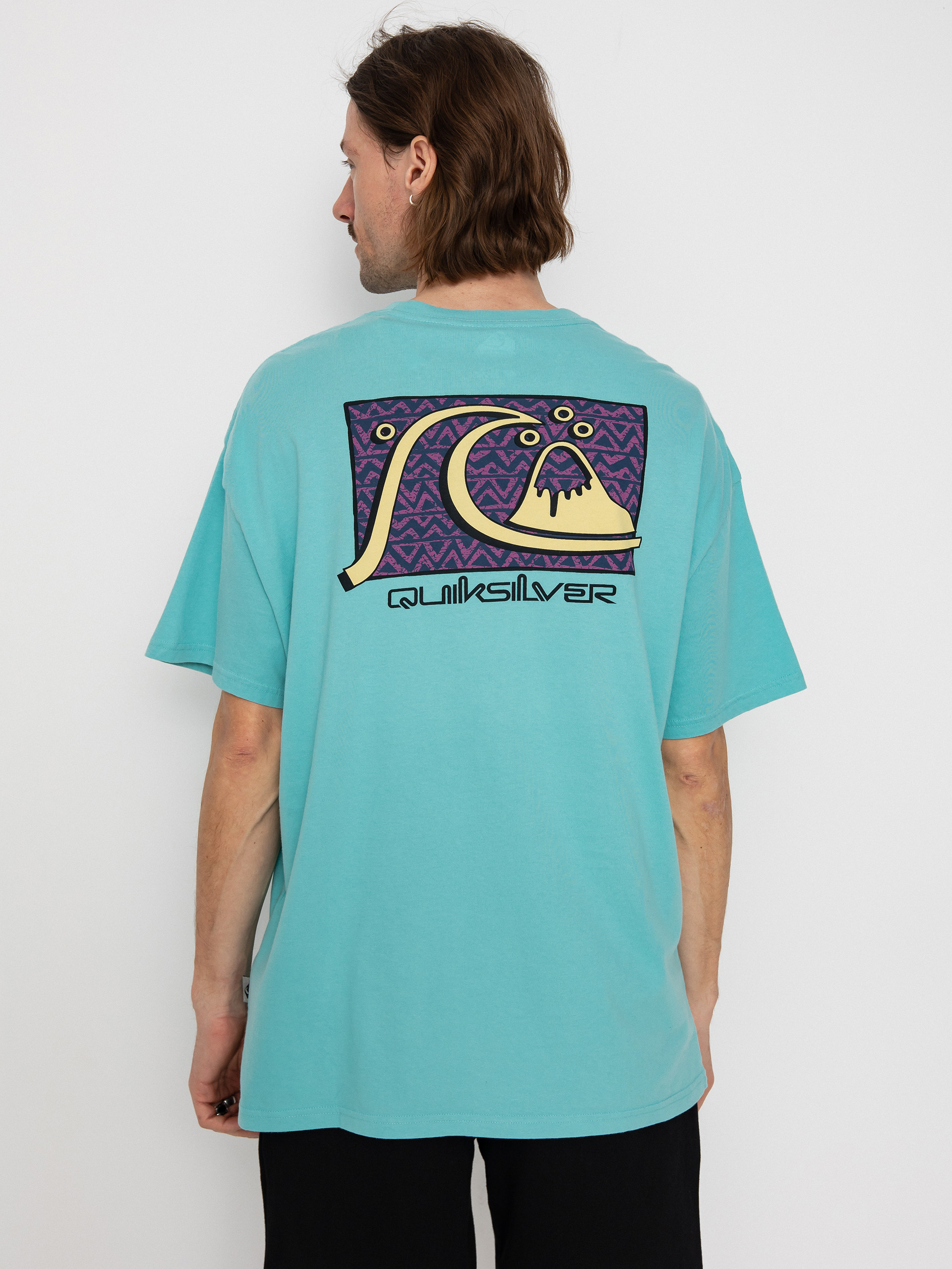 Tričko Quiksilver Take Us Back Bubble (marine blue)