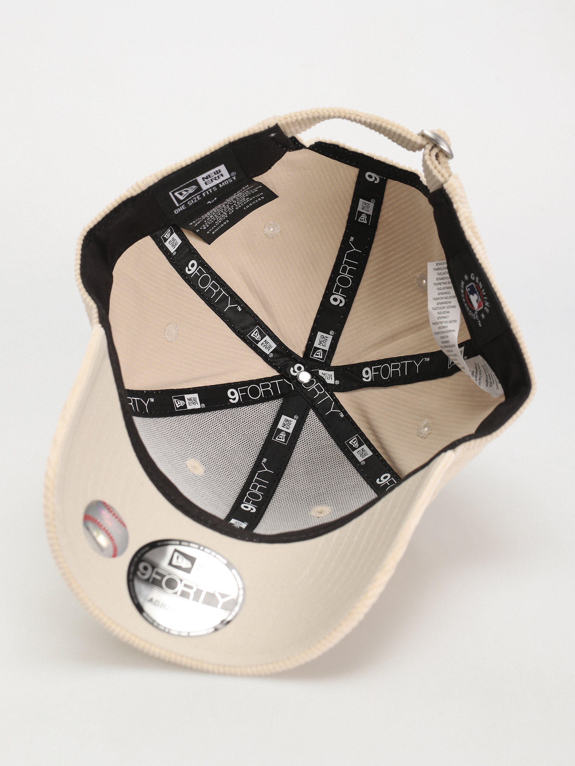 Kšiltovka  New Era Cord 9Forty Atlanta Braves (stone)