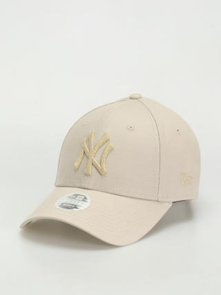Kšiltovka  New Era Metallic Logo 9Forty New York Yankees Wmn (stone/gold)