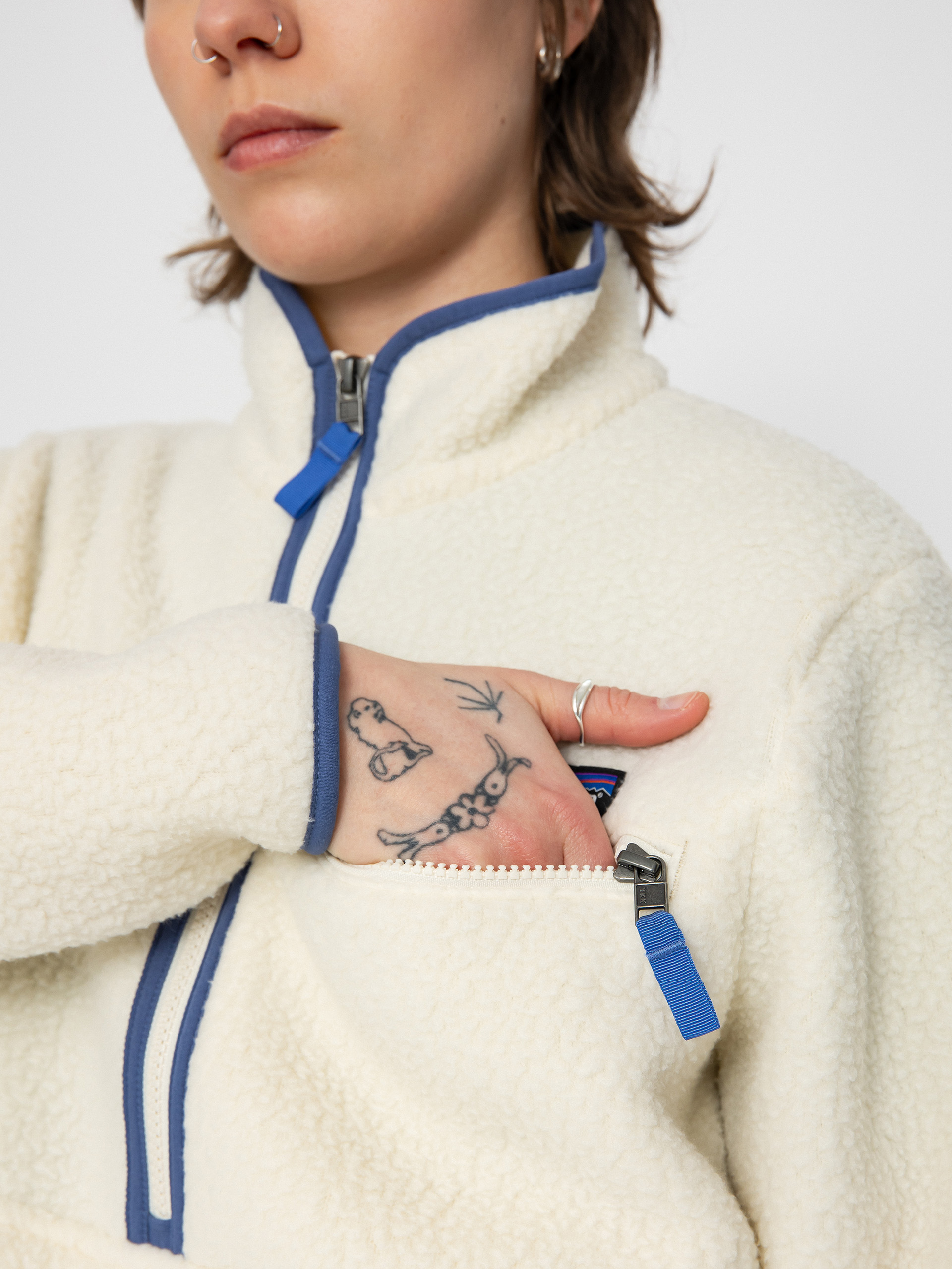 Dámský Fleecová mikina Patagonia Retro Pile Marsupial (natural)