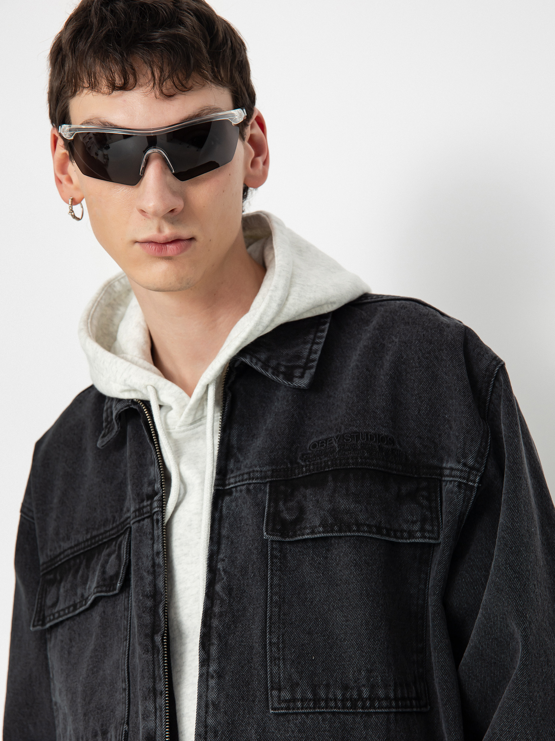 Bunda OBEY Easton (faded black)