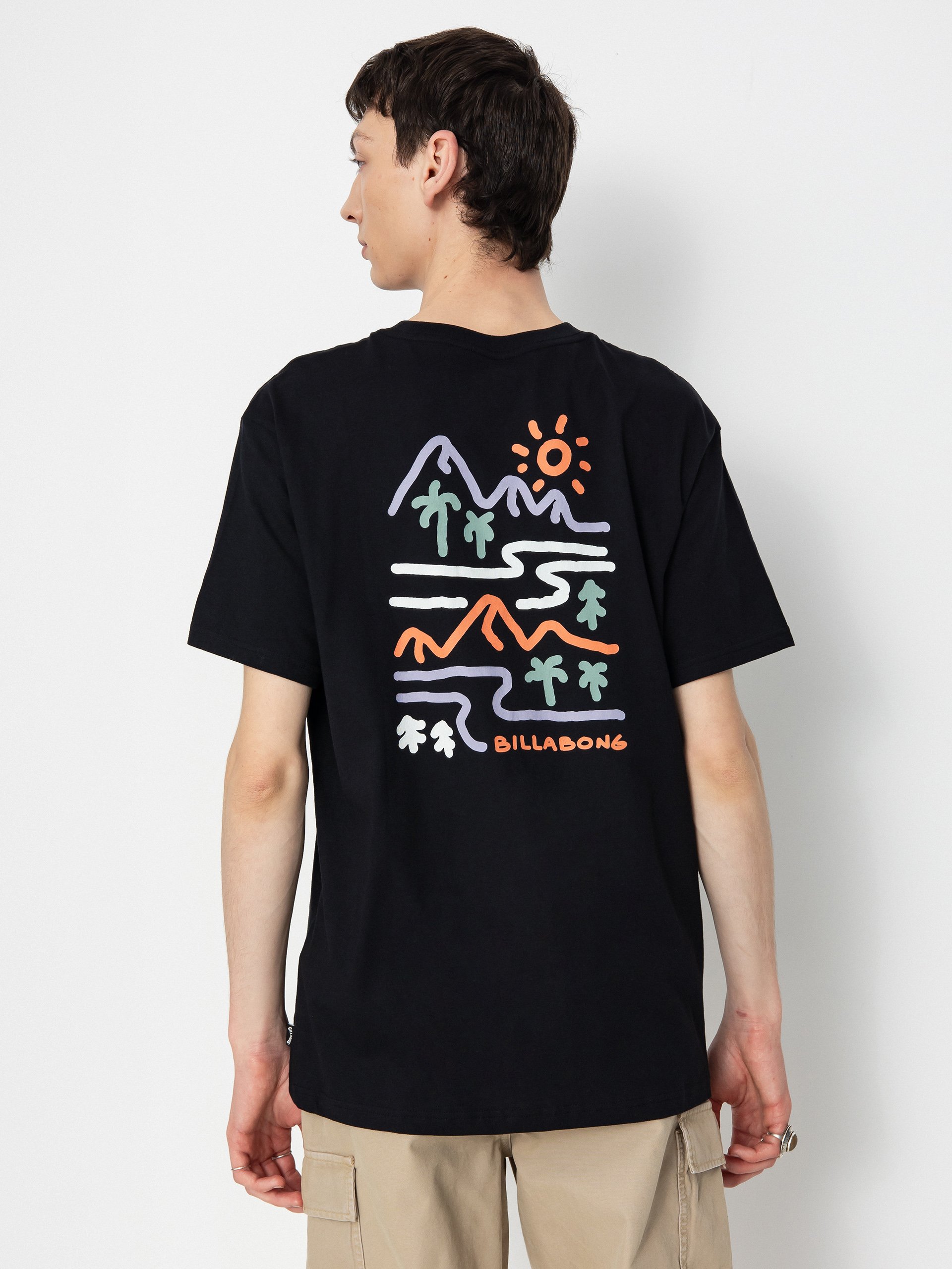 Tričko Billabong Panorama (black)