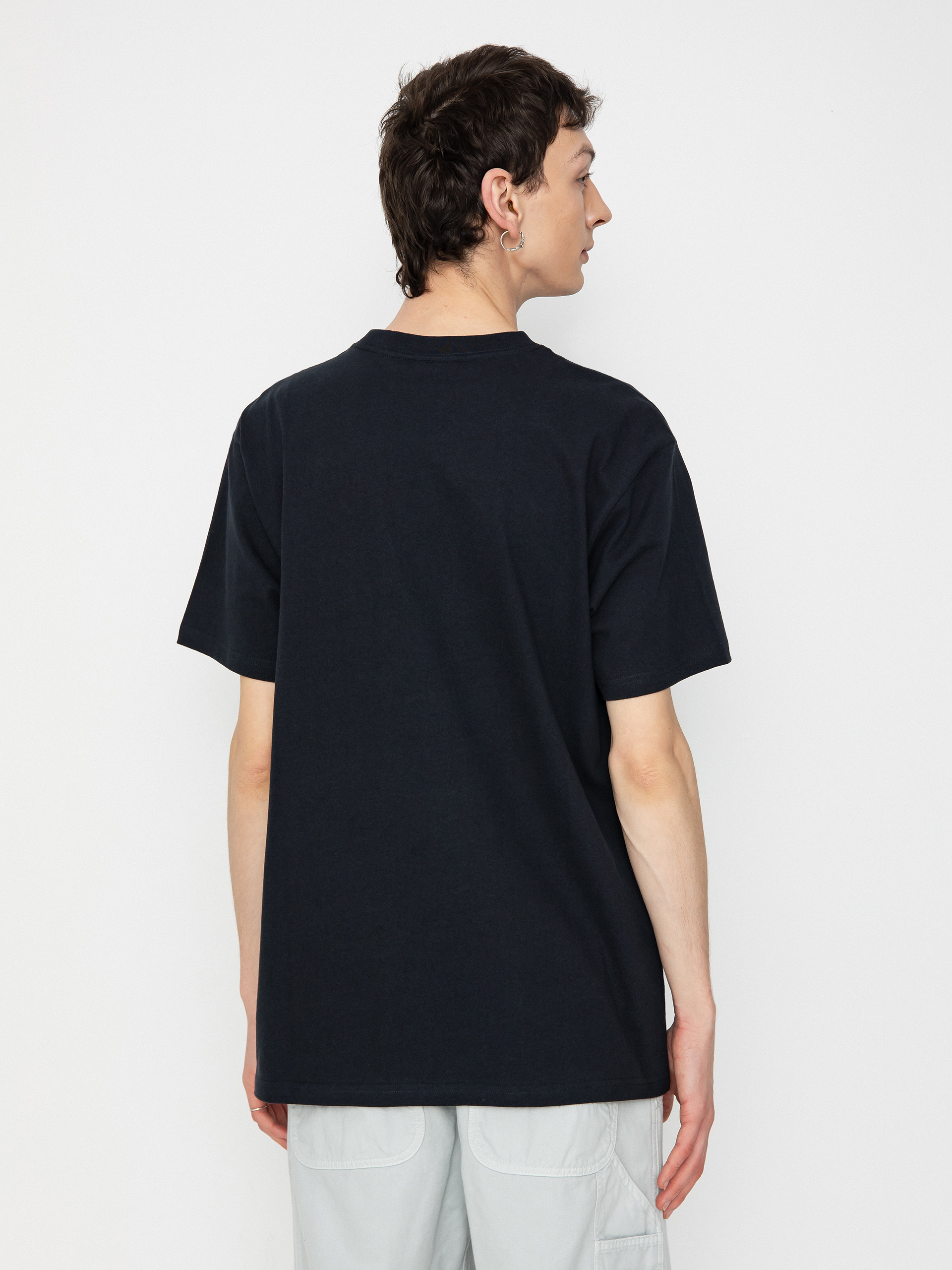 Tričko Quiksilver Qs Mikey Logo Dna (black)