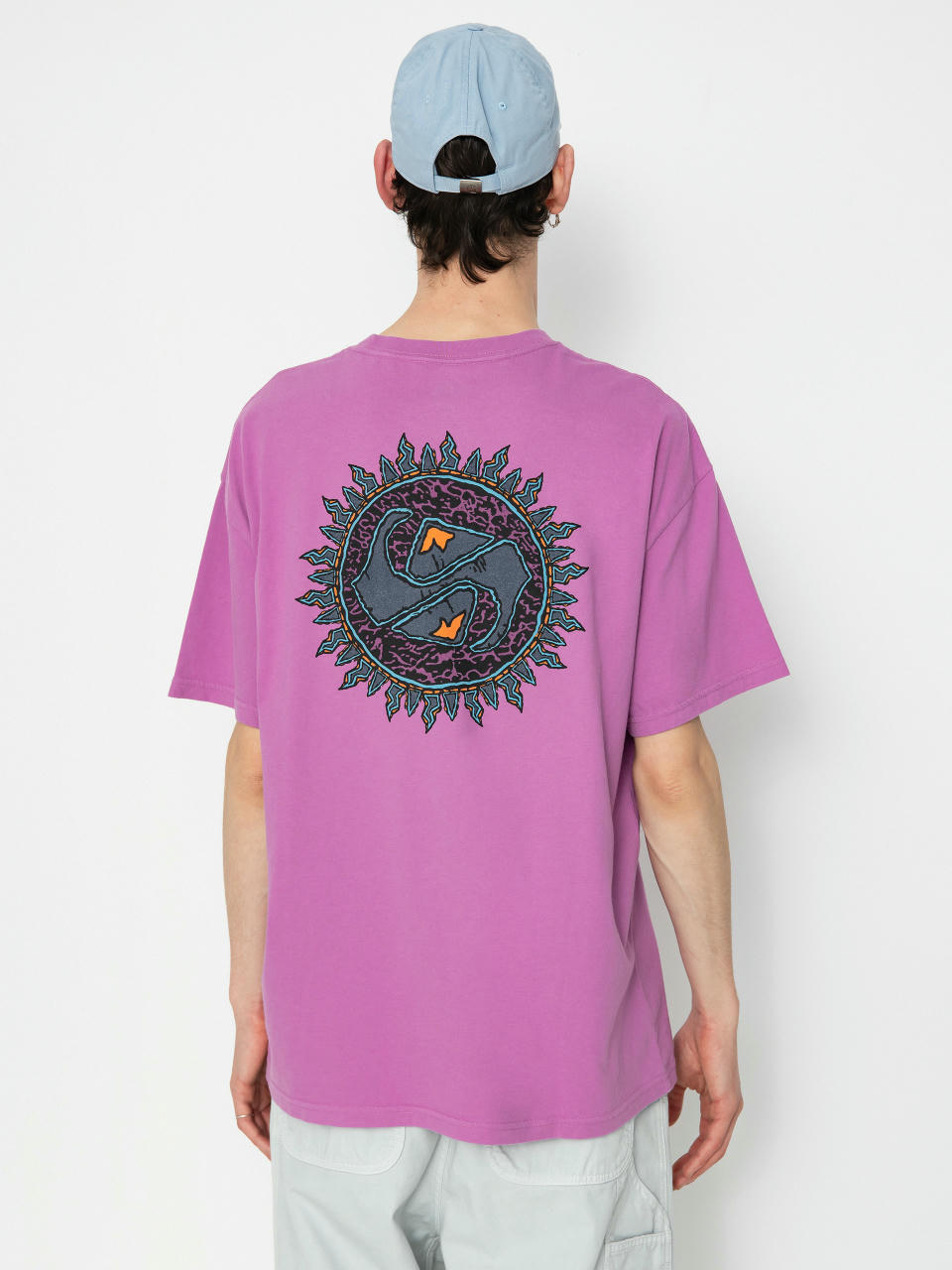 Tričko Quiksilver Spin Cycle (violet)