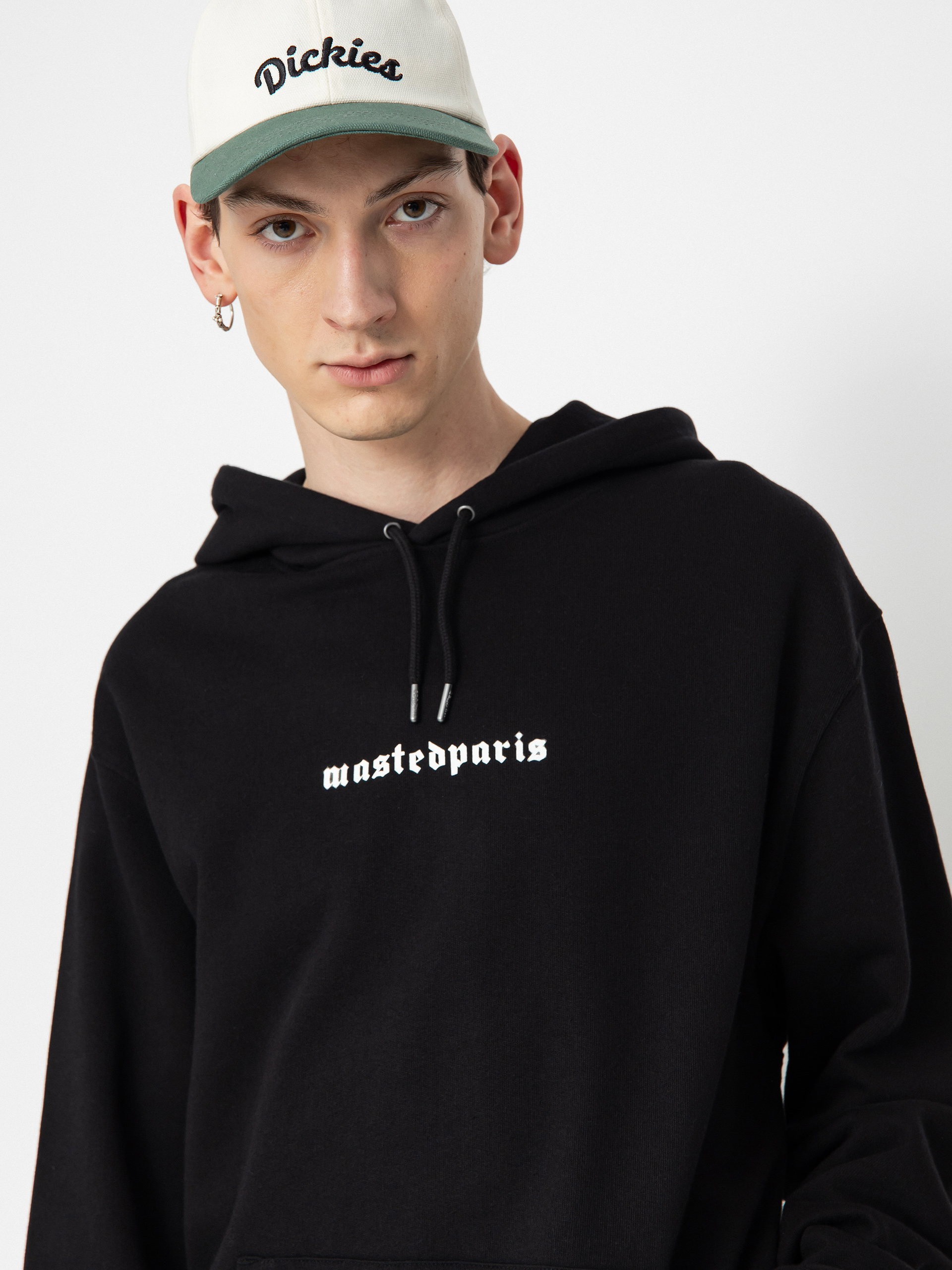 Mikina s kapucí Wasted Paris Creep HD (black)