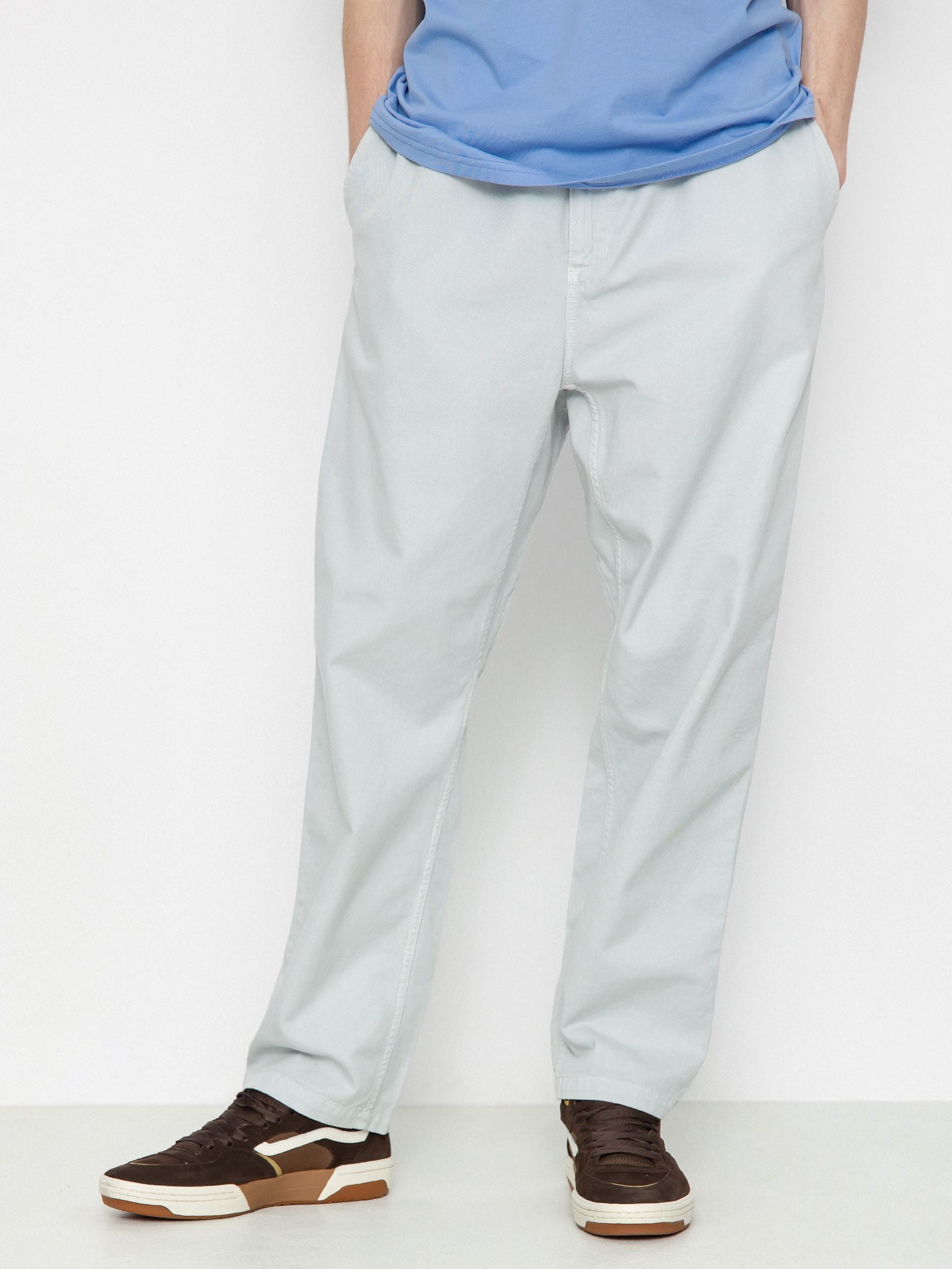 Kalhoty Carhartt WIP Flint (sonic silver)