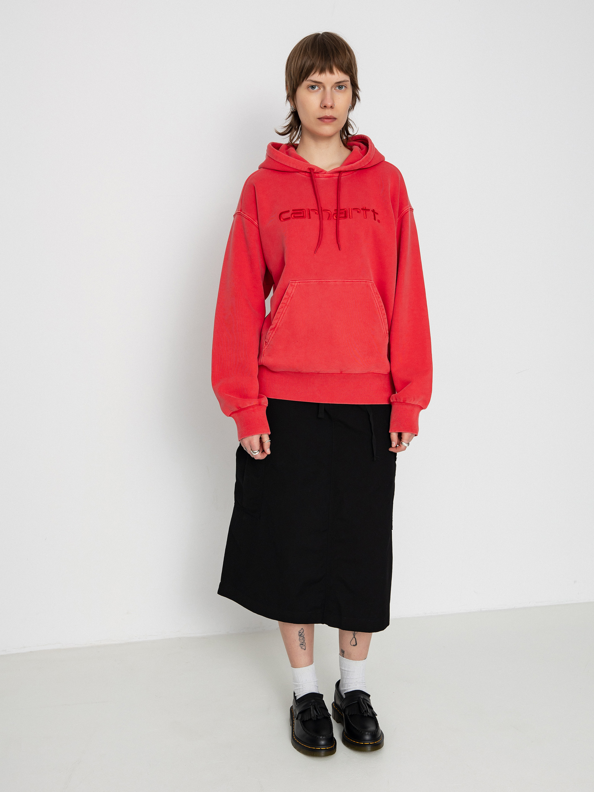 Mikina s kapucí Carhartt WIP Duster HD Wmn (samba)
