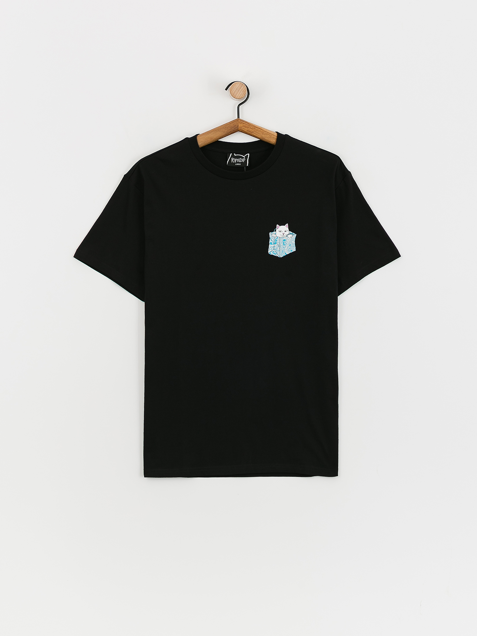Tričko RipNDip Bag Of Puss (black)