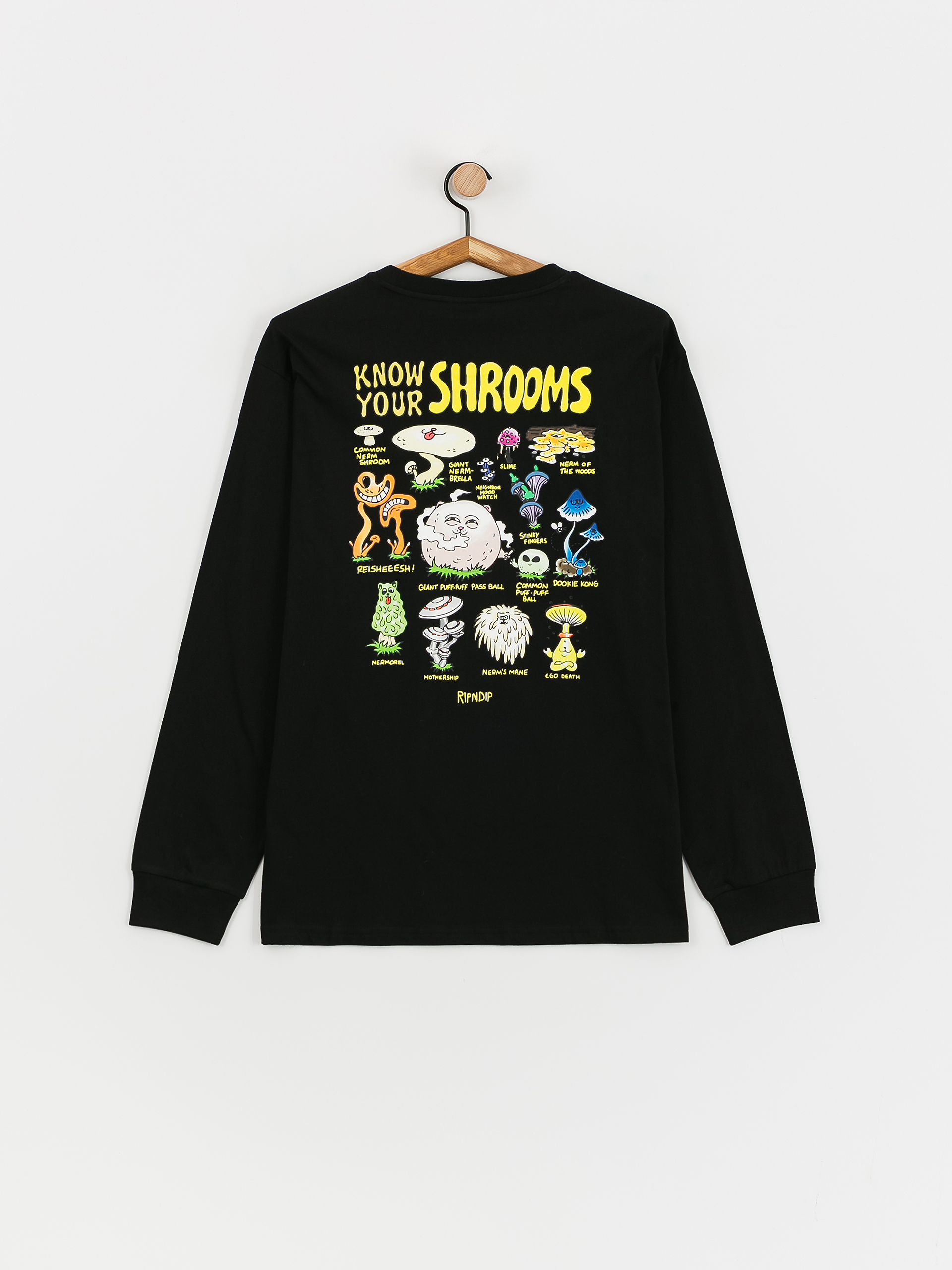 Triko RipNDip Know Ur Shrooms (black)