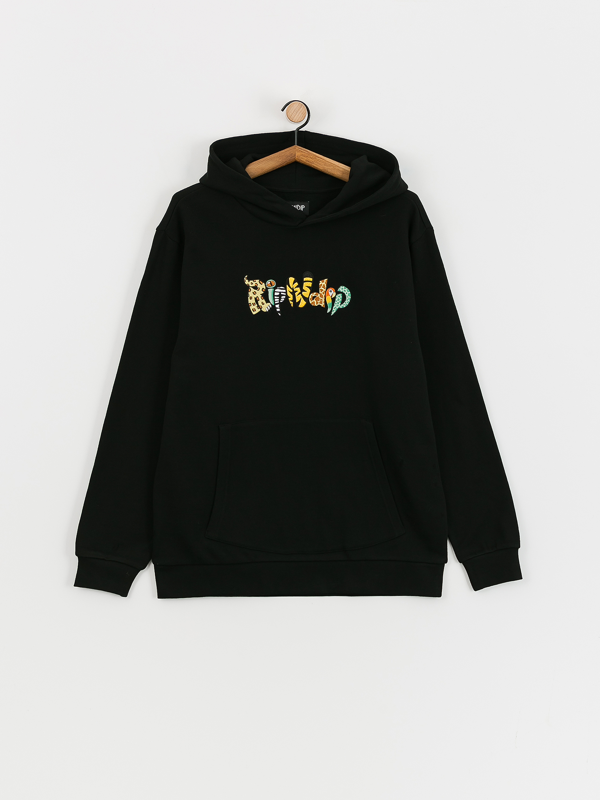 Mikina s kapucí RipNDip Rainforest HD (black)