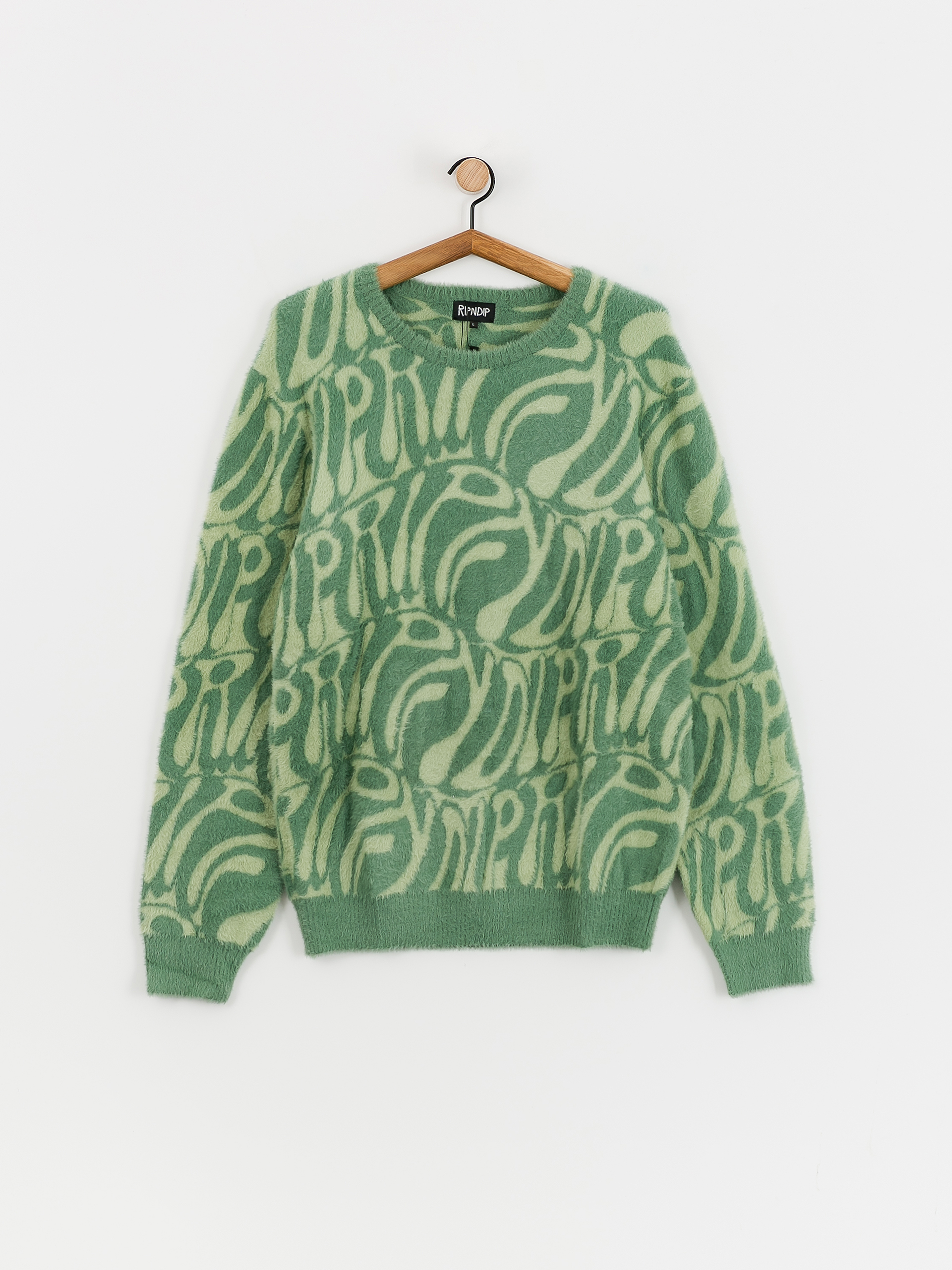 Svetr RipNDip Wilshire Knit Mohair (pine)