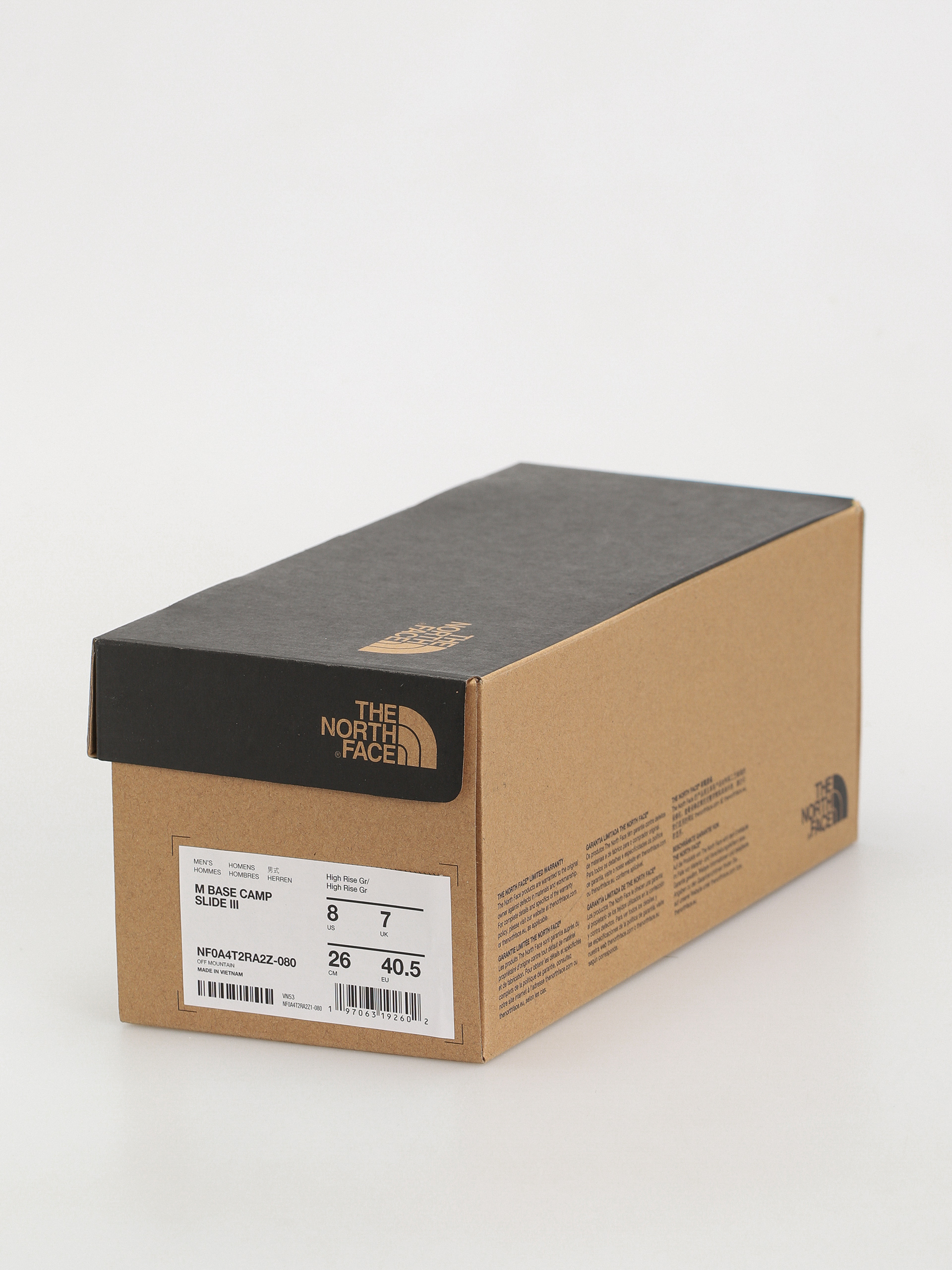 Plážovky The North Face Base Camp III (high rise gr/high rise gr)