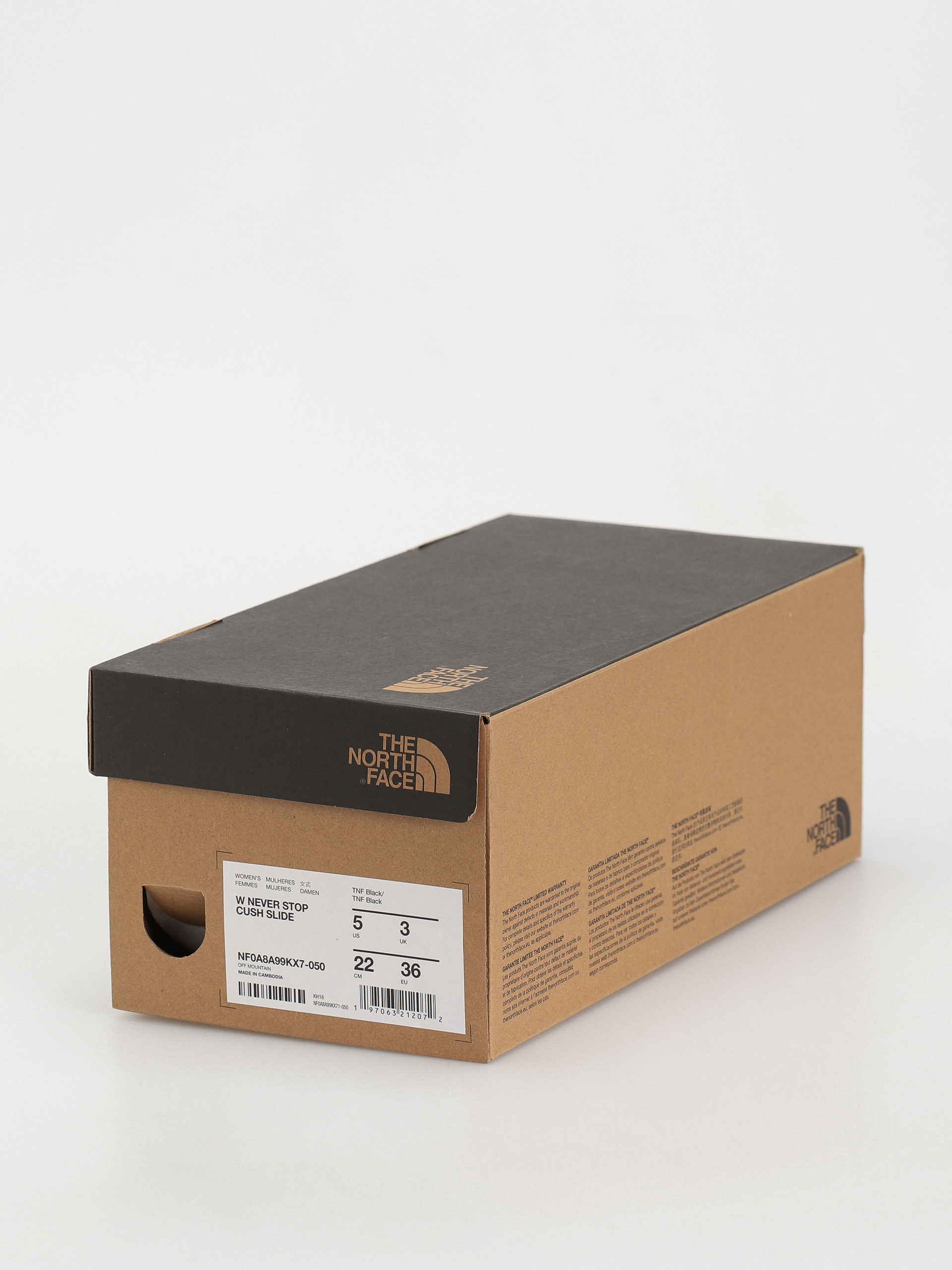 Plážovky The North Face Never Stop Cush Wmn (tnf black/tnf black)