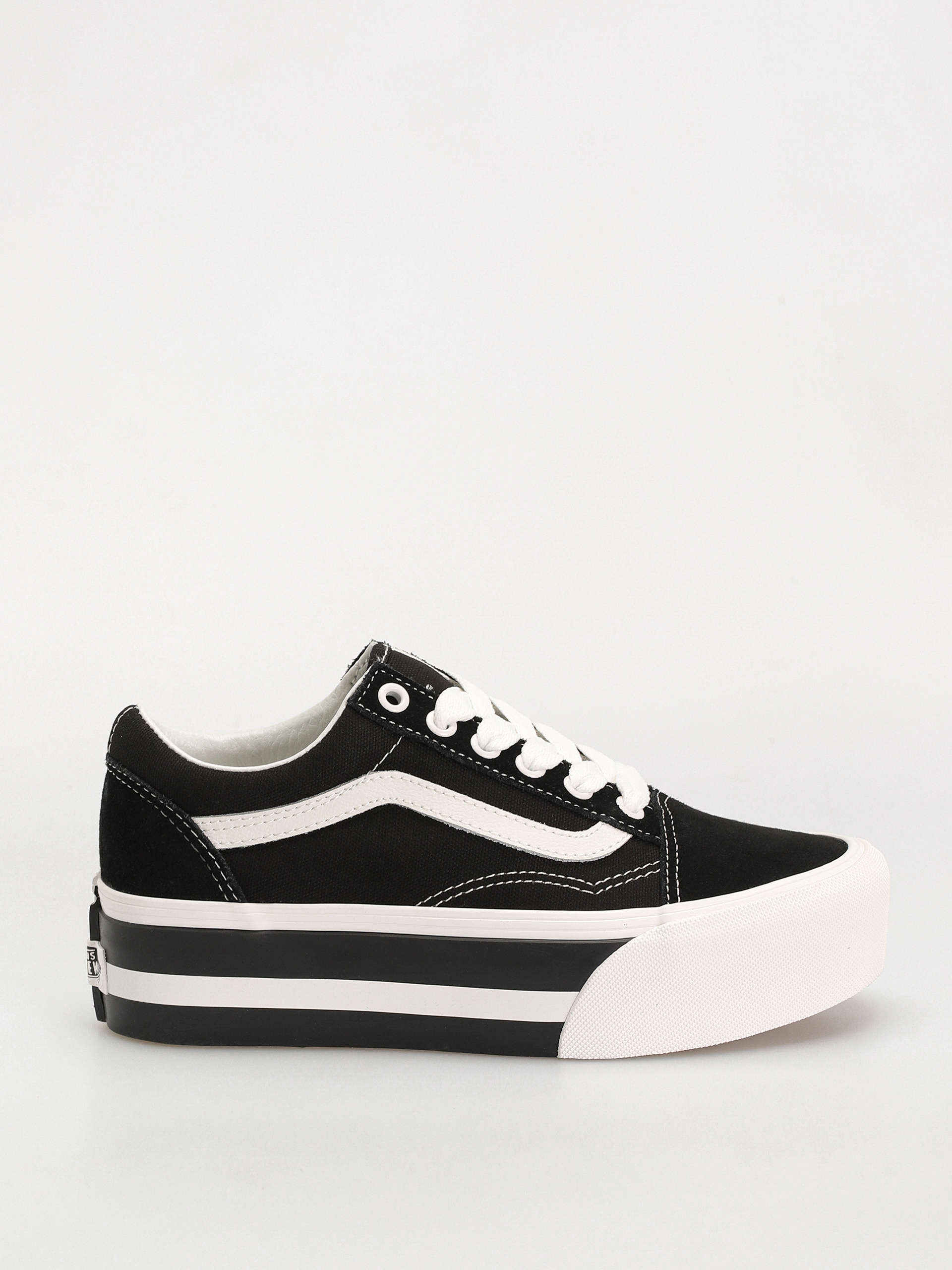 Boty Vans Old Skool Stackform (smarten up black/white)