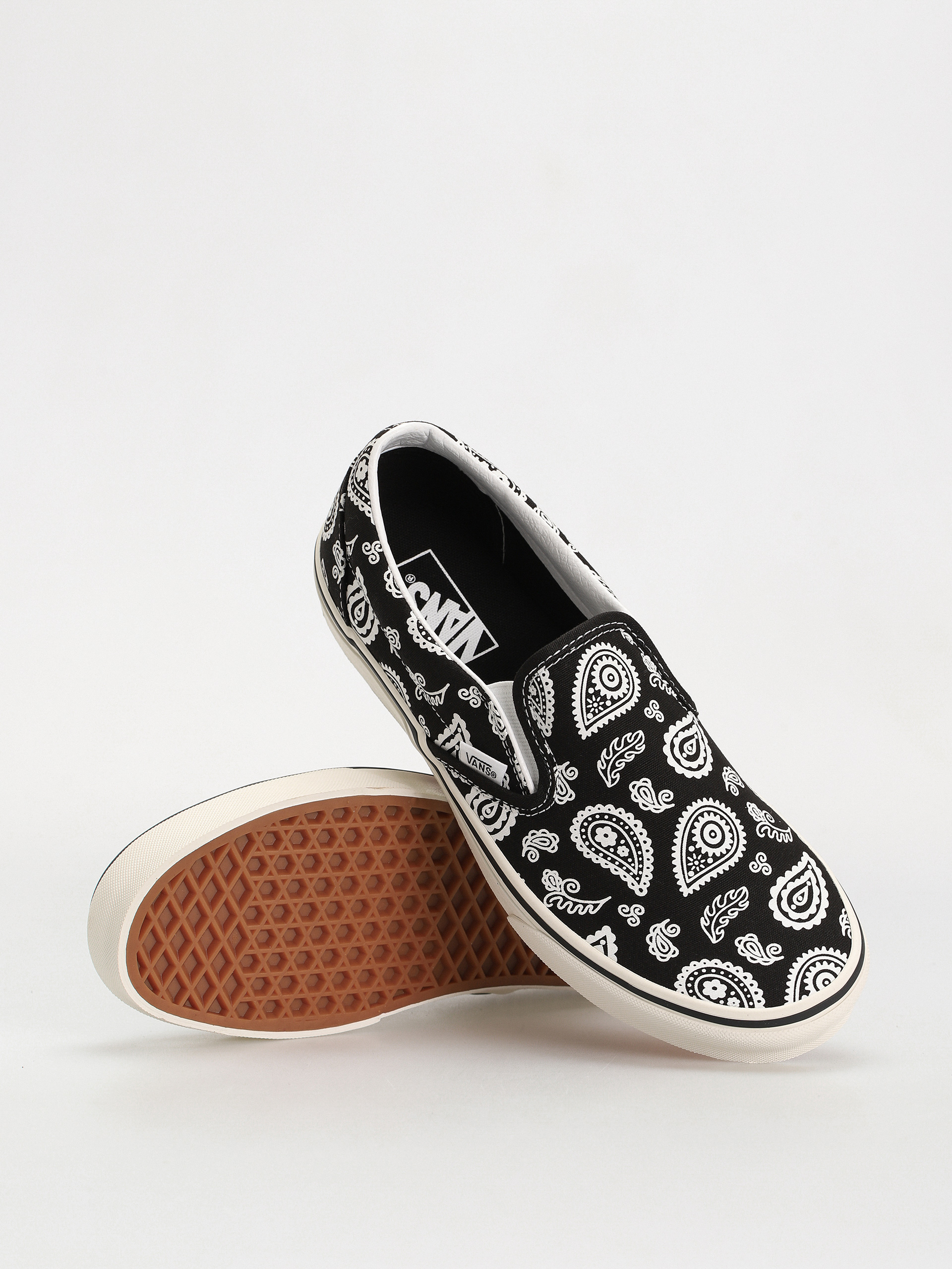 Boty Vans Classic Slip On (primavera paisley black)