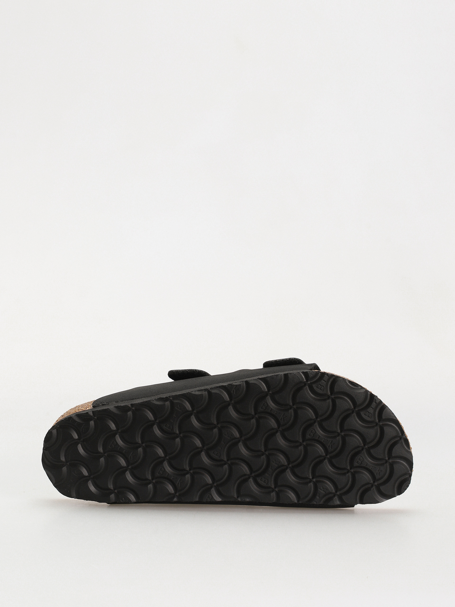 Plážovky Birkenstock Arizona Birko Flor Nubuck Narrow Wmn (black)