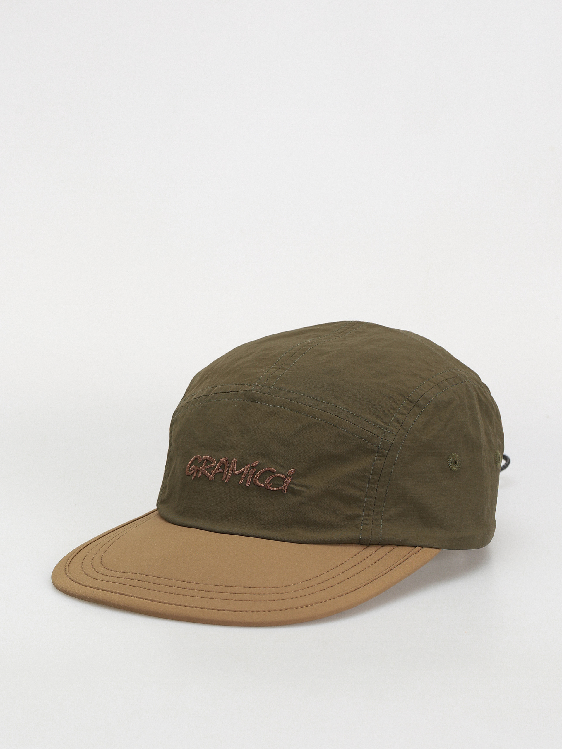 Kšiltovka  Gramicci Nylon Cap (deep olive x coyote)