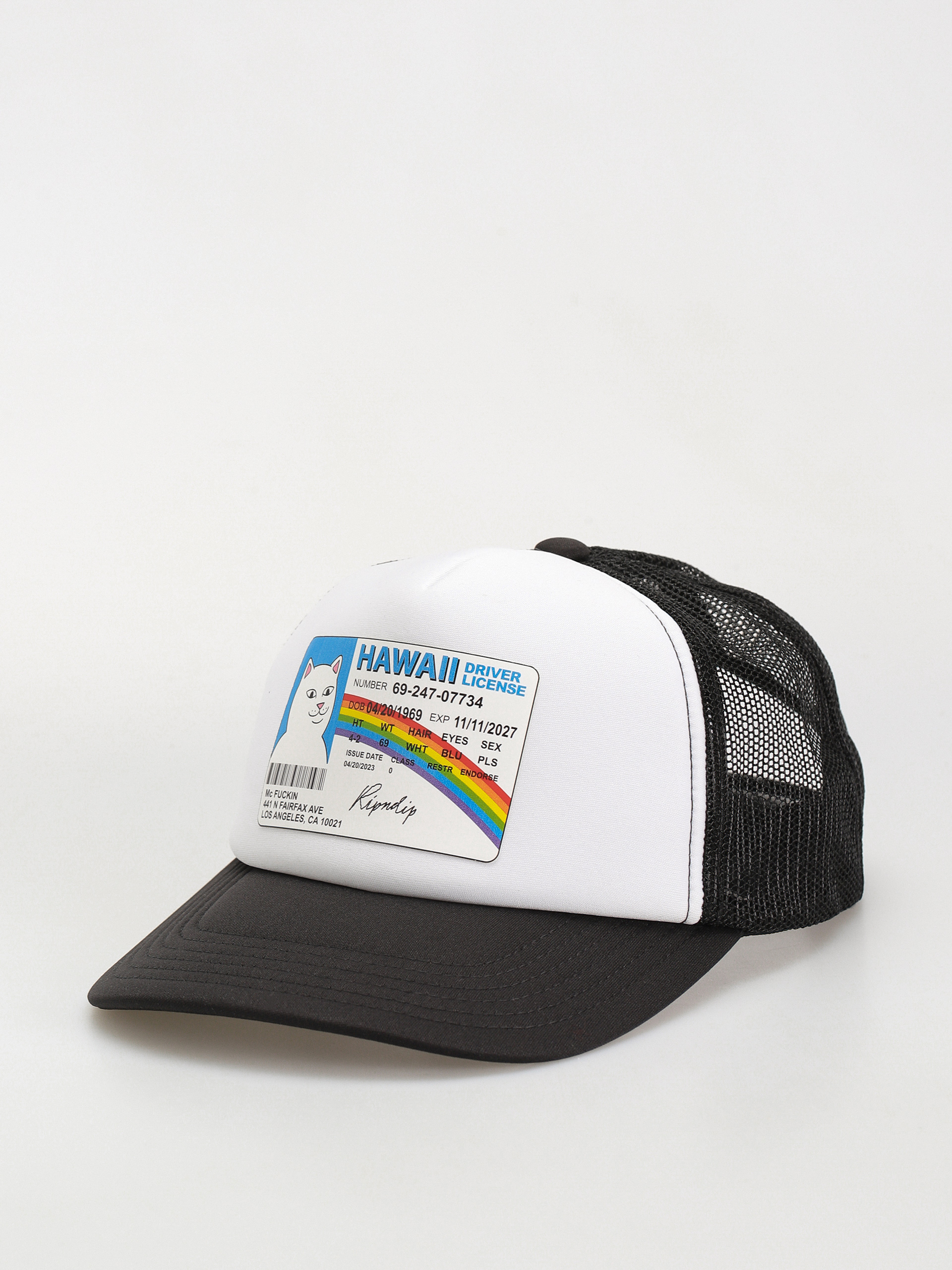 Kšiltovka  RipNDip Mcfuckin Trucker (black)