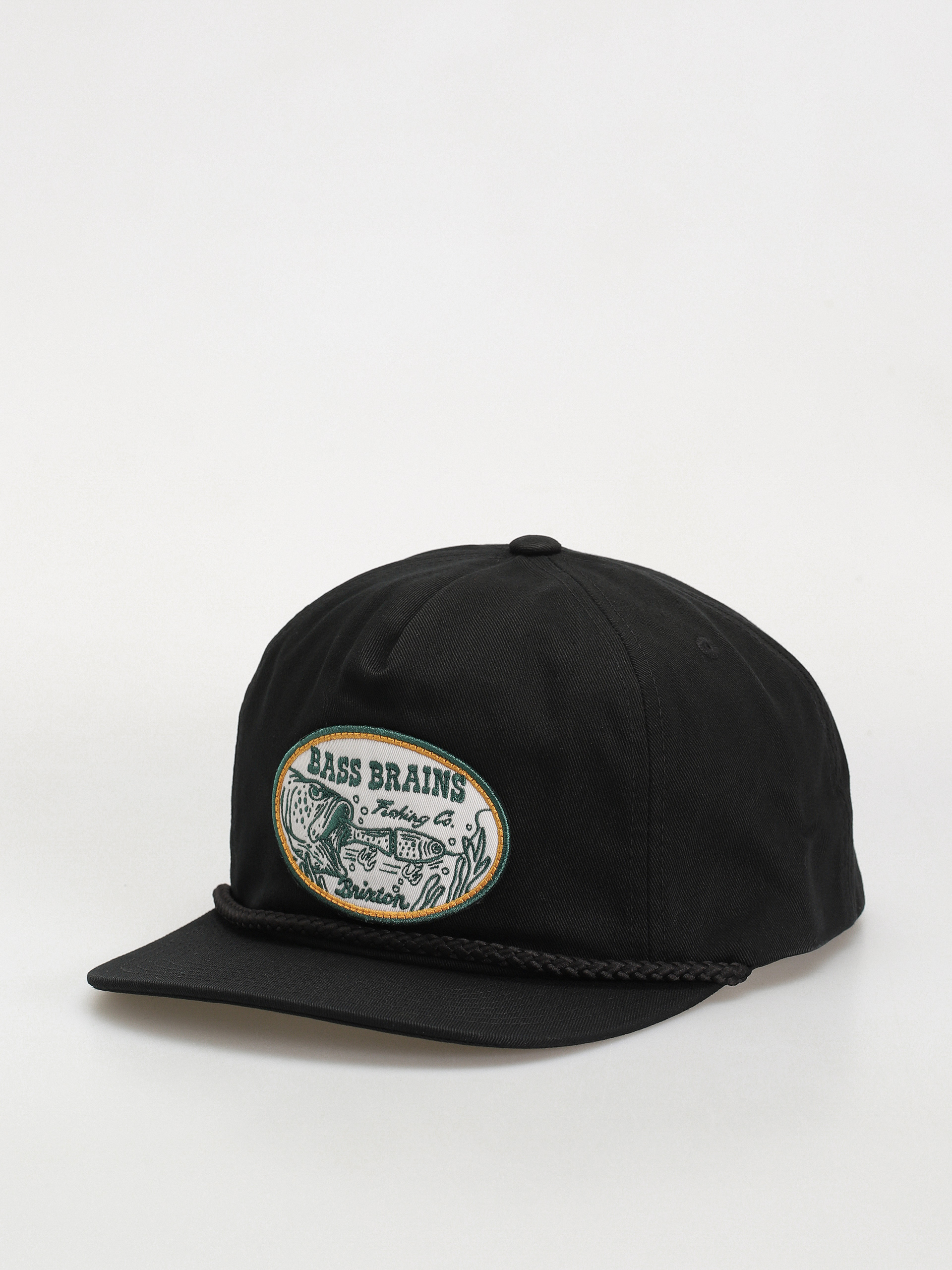 Kšiltovka  Brixton Bass Brains Swim Hp Snapback (black)