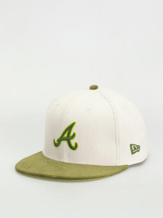 Kšiltovka  New Era Cord 59Fifty Atlanta Braves (green/white)