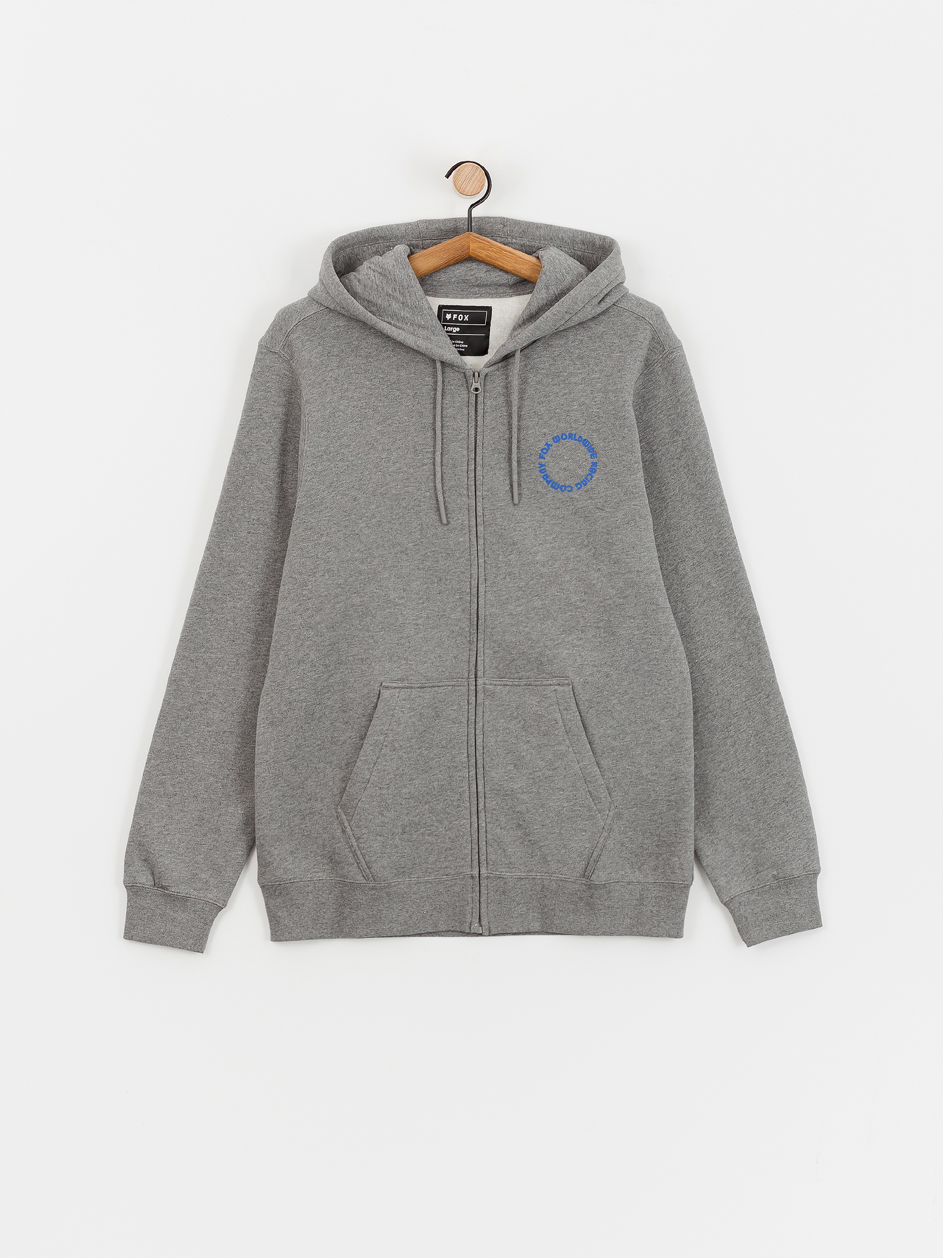 Mikina s kapucí Fox Next Level ZHD (heather graphite)