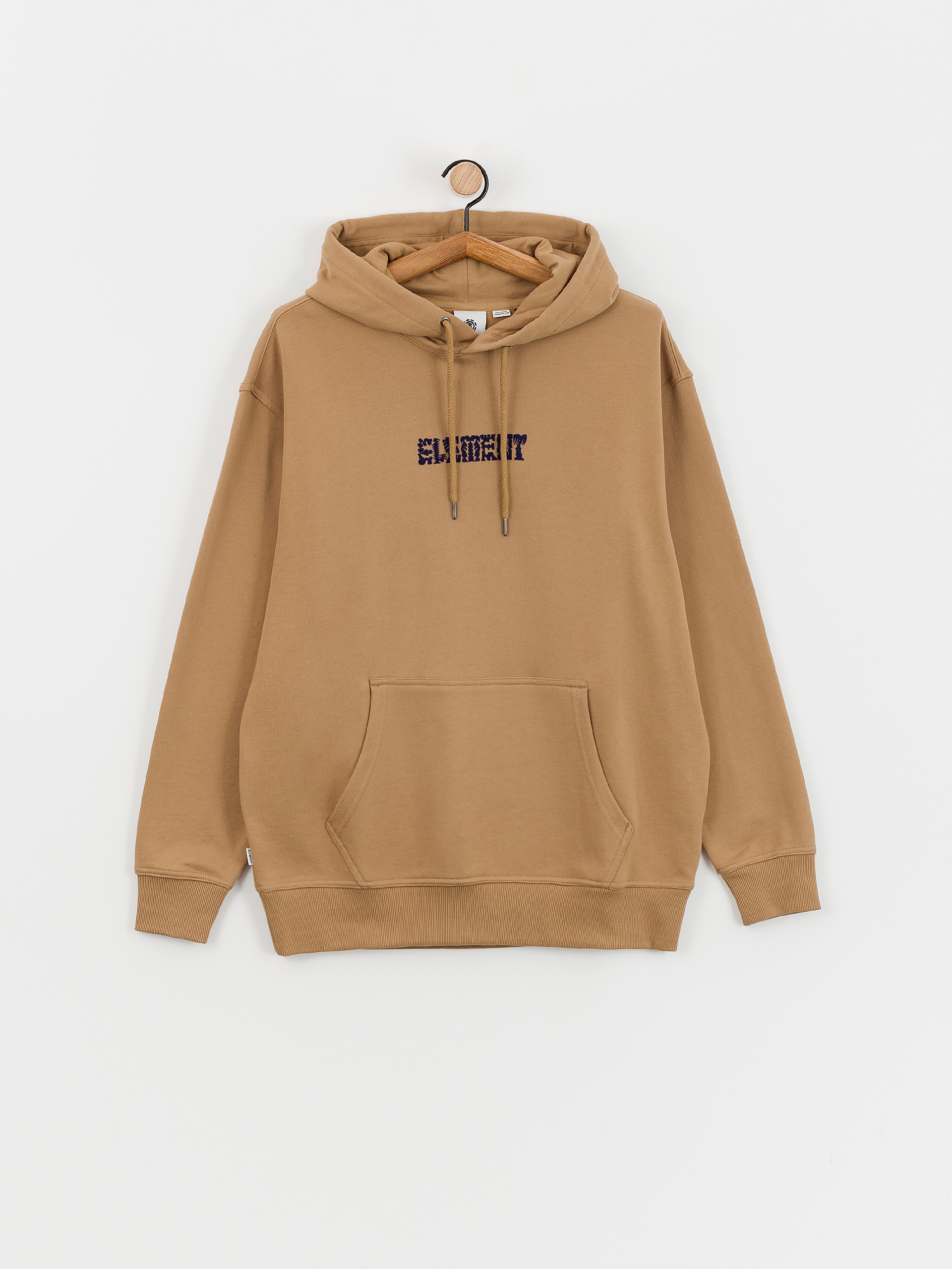 Mikina s kapucí Element Cornell Cipher HD (khaki)